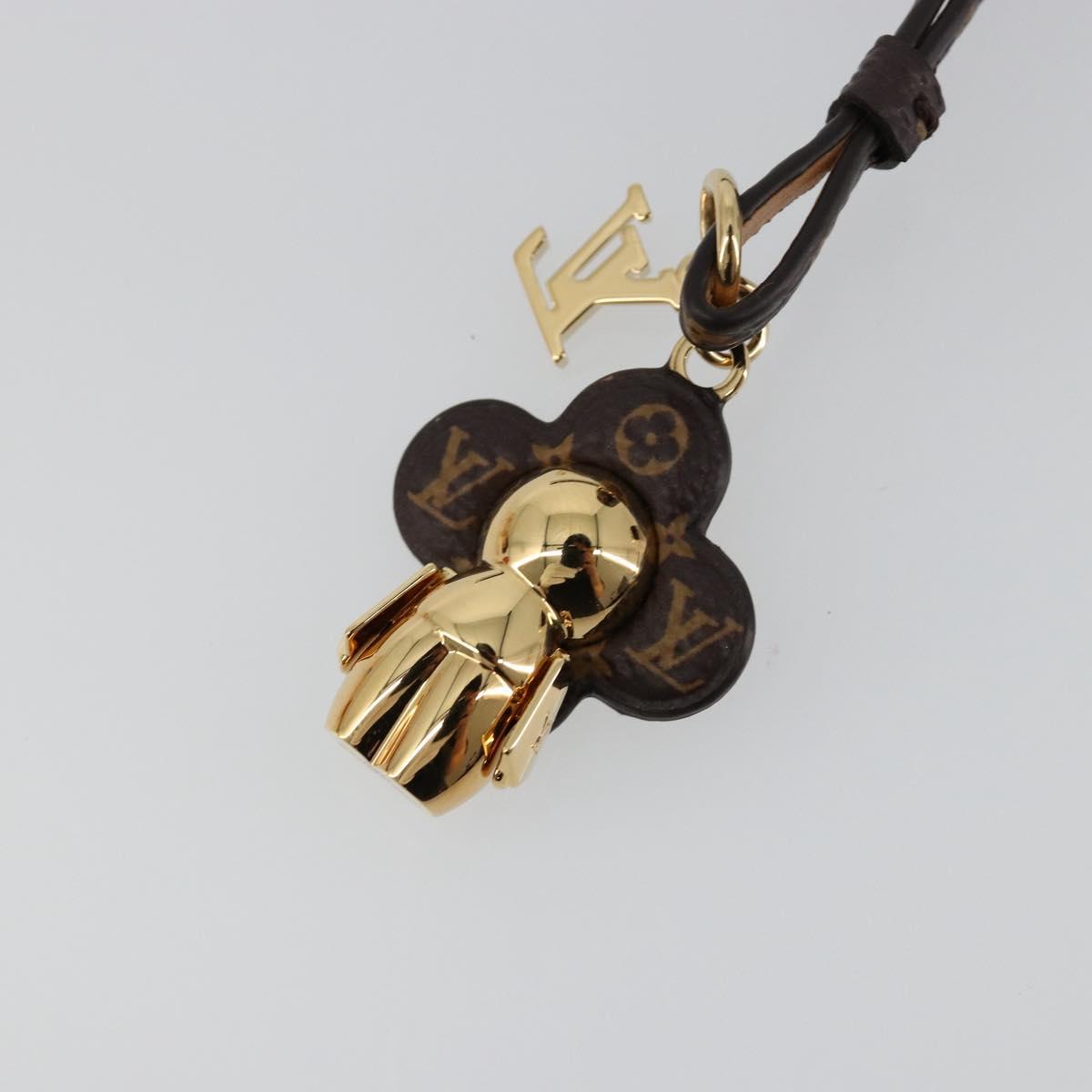 LOUIS VUITTON Monogram Vivienne Bag Charm M02177 LV Auth 184779