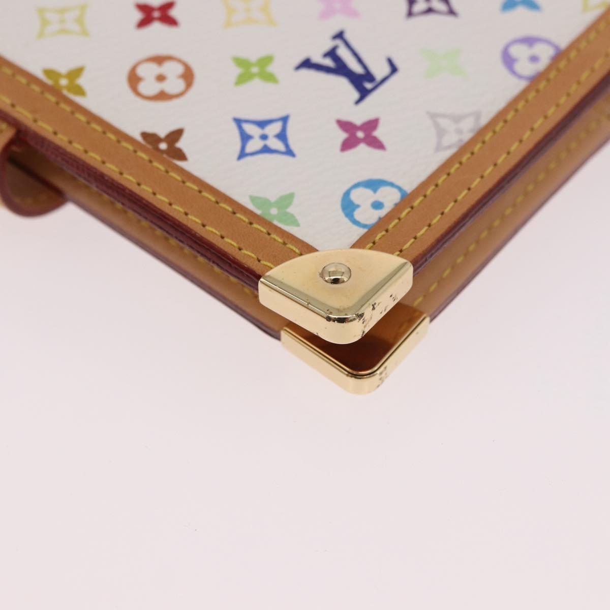 LOUIS VUITTON Monogram Multicolor Agenda PM Planner Cover R21074 Auth 184784SAM