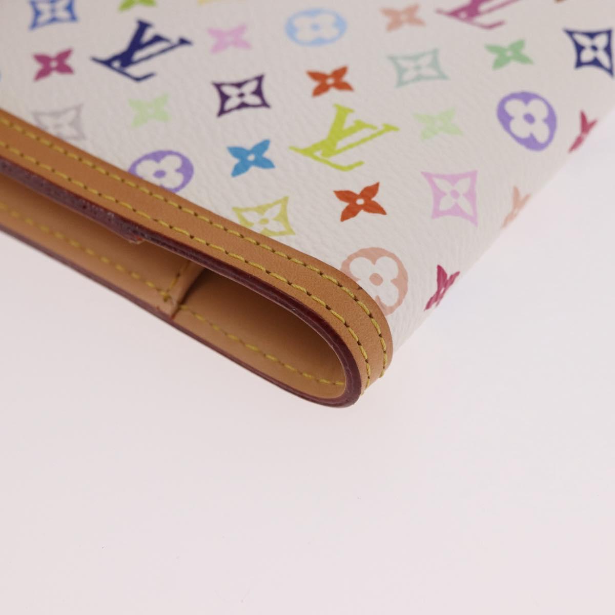 LOUIS VUITTON Monogram Multicolor Agenda PM Planner Cover R21074 Auth 184784SAM
