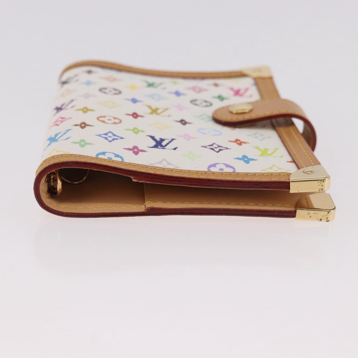 LOUIS VUITTON Monogram Multicolor Agenda PM Planner Cover R21074 Auth 184784SAM