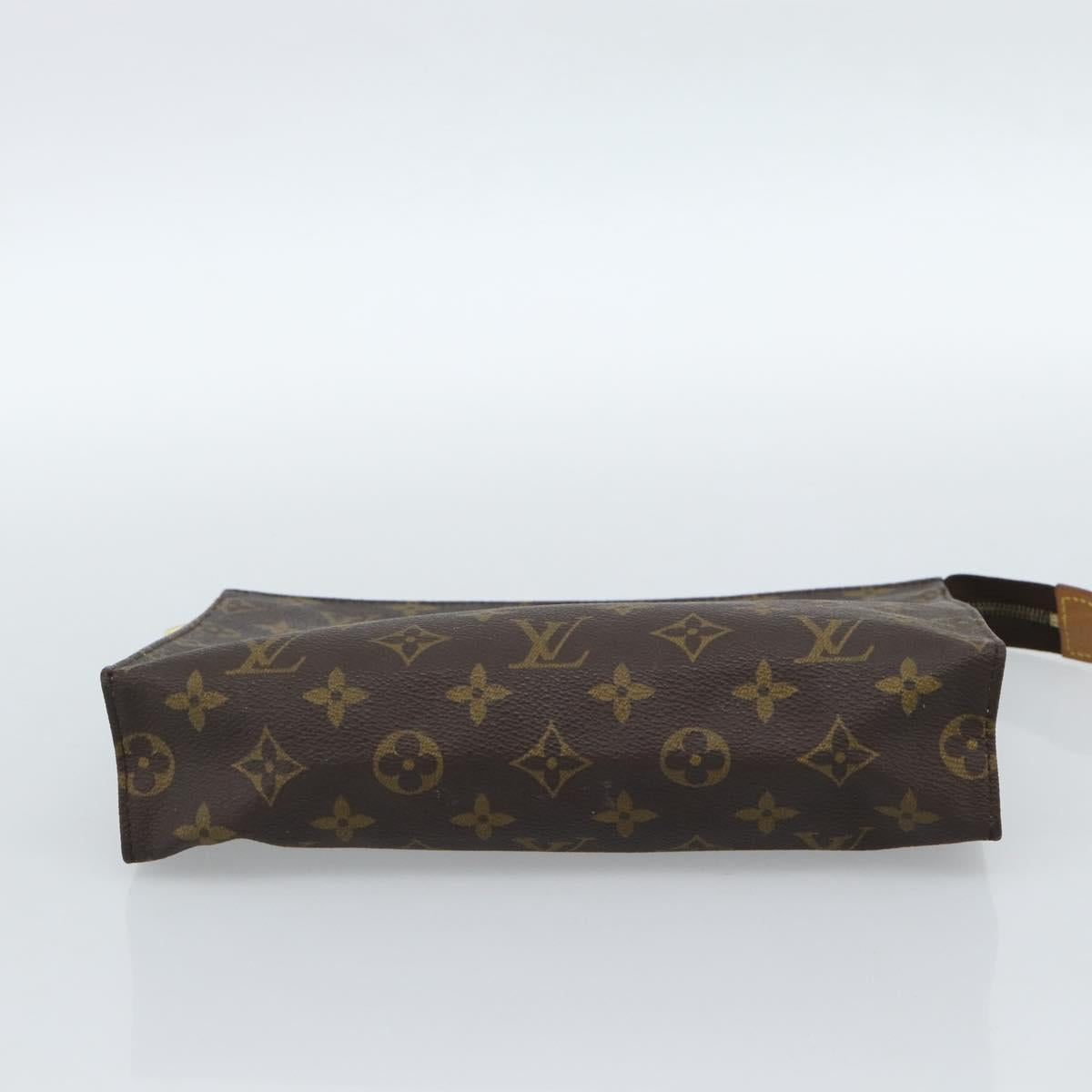 LOUIS VUITTON Monogram Poche Toilette 26 Pouch M47542 LV Auth 184791