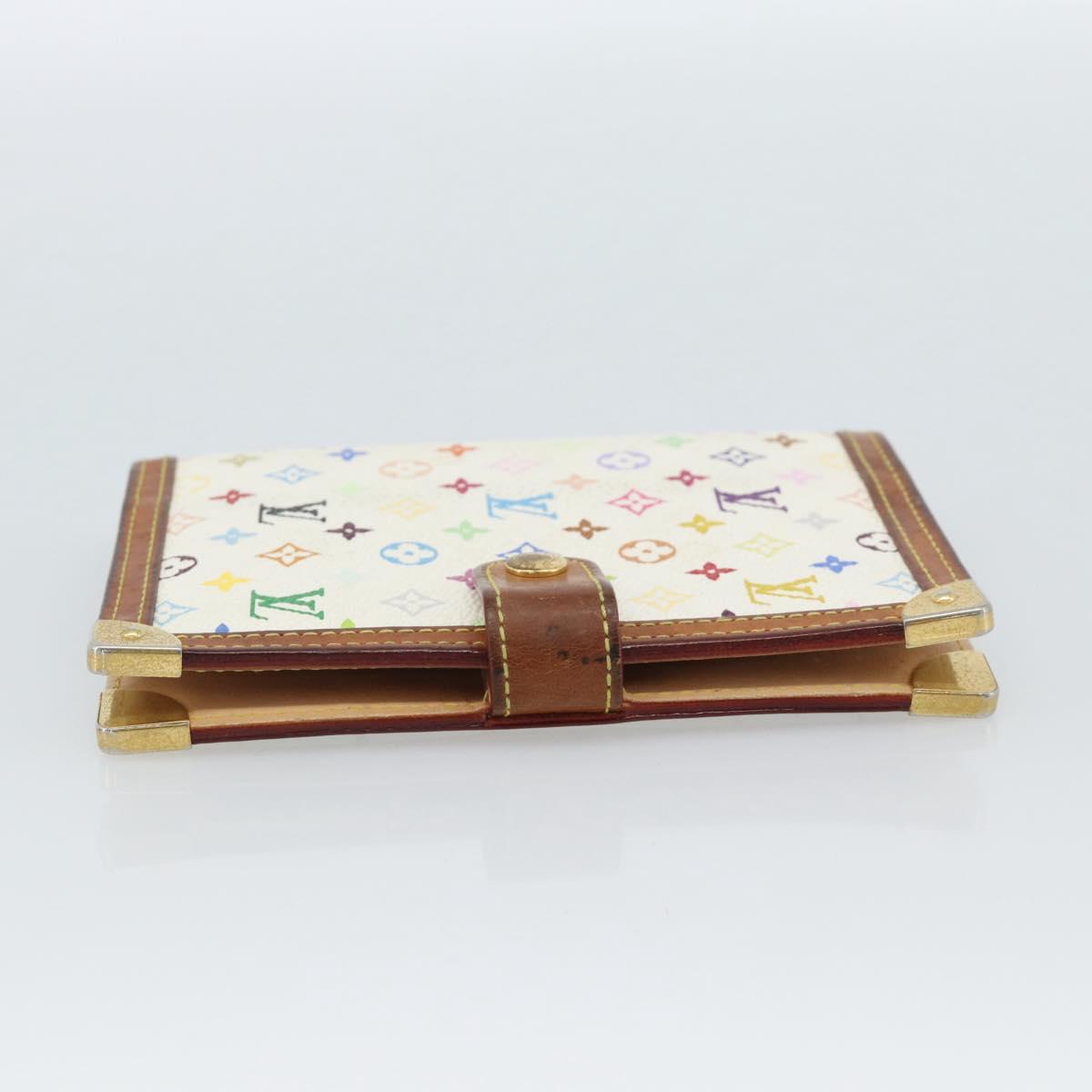 LOUIS VUITTON Monogram Multicolor Agenda PM Planner Cover R21074 Auth 184793