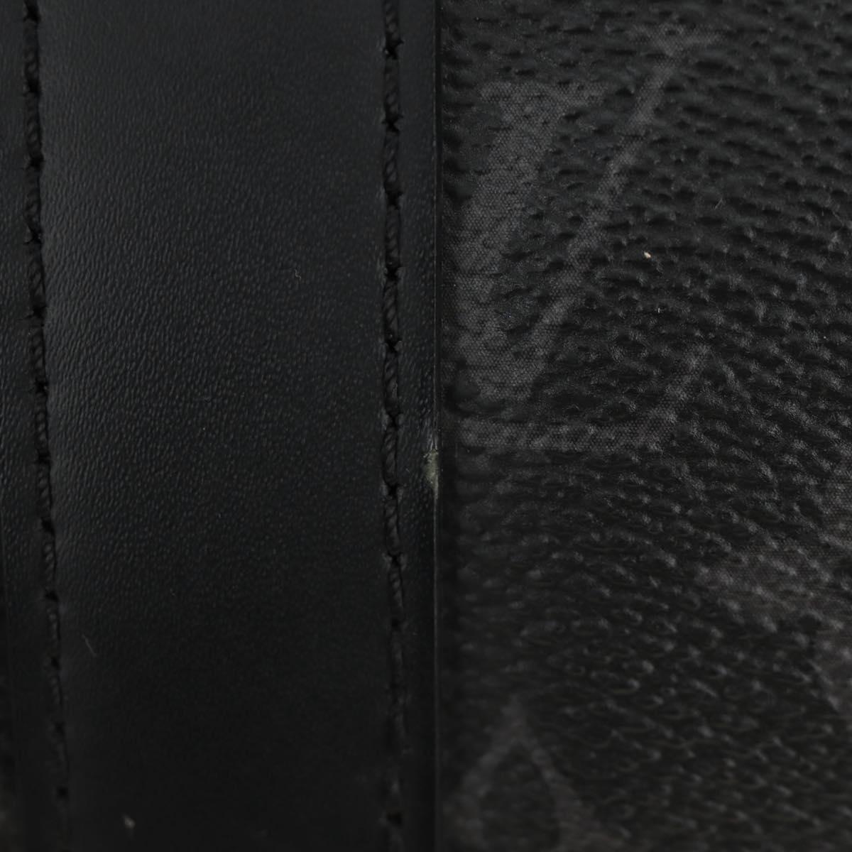 LOUIS VUITTON Monogram Eclipse Keepall Bandouliere 45 Bag M40569 LV Auth 184824A