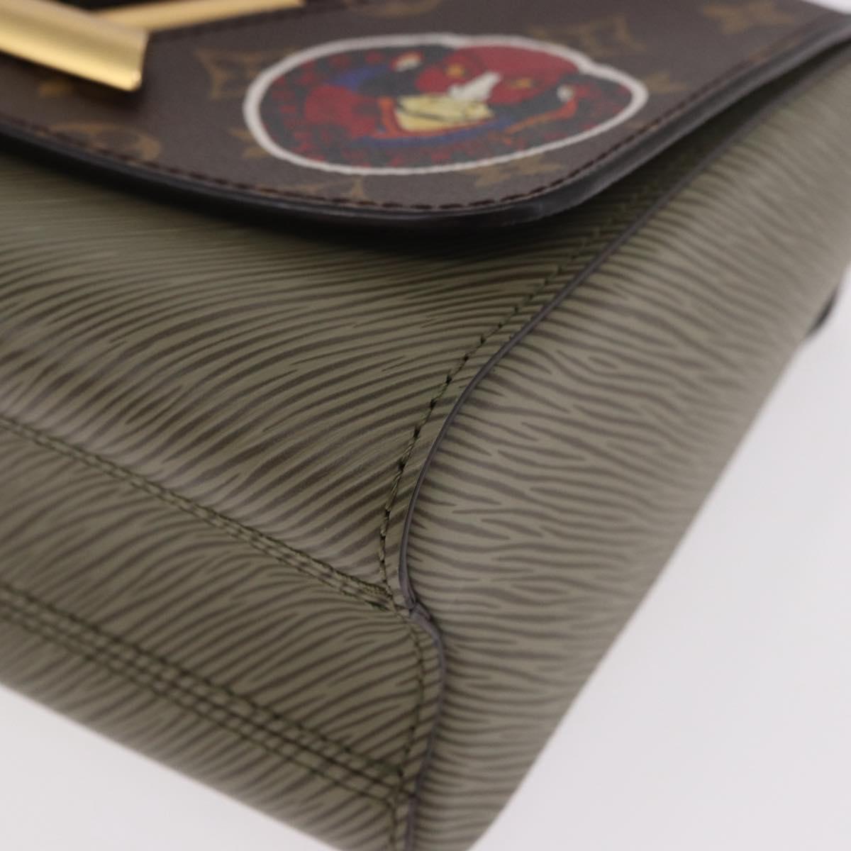 LOUIS VUITTON Monogram Kabuki Twist MM Shoulder Bag M67260 LV Auth 184828SM