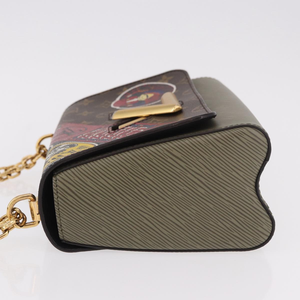 LOUIS VUITTON Monogram Kabuki Twist MM Shoulder Bag M67260 LV Auth 184828SM