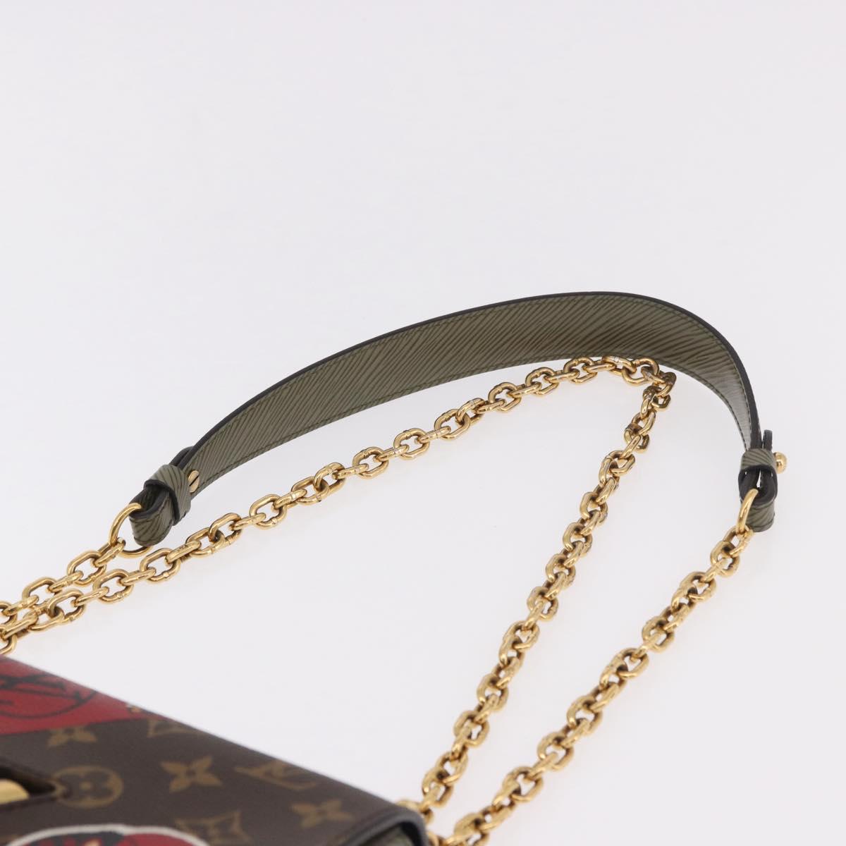 LOUIS VUITTON Monogram Kabuki Twist MM Shoulder Bag M67260 LV Auth 184828SM