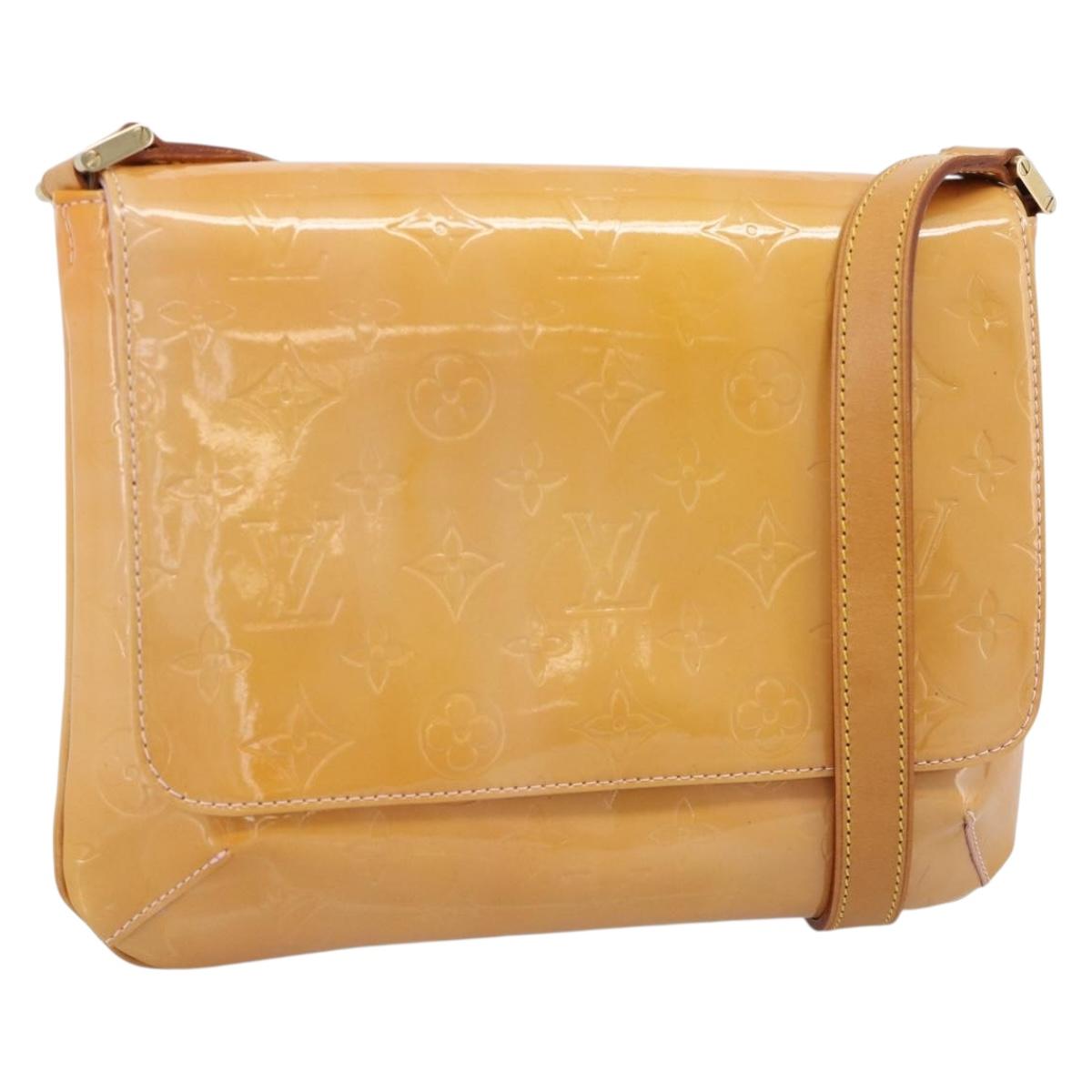 LOUIS VUITTON Monogram Vernis Thompson Street Bag Pink M91070 LV Auth 184835A