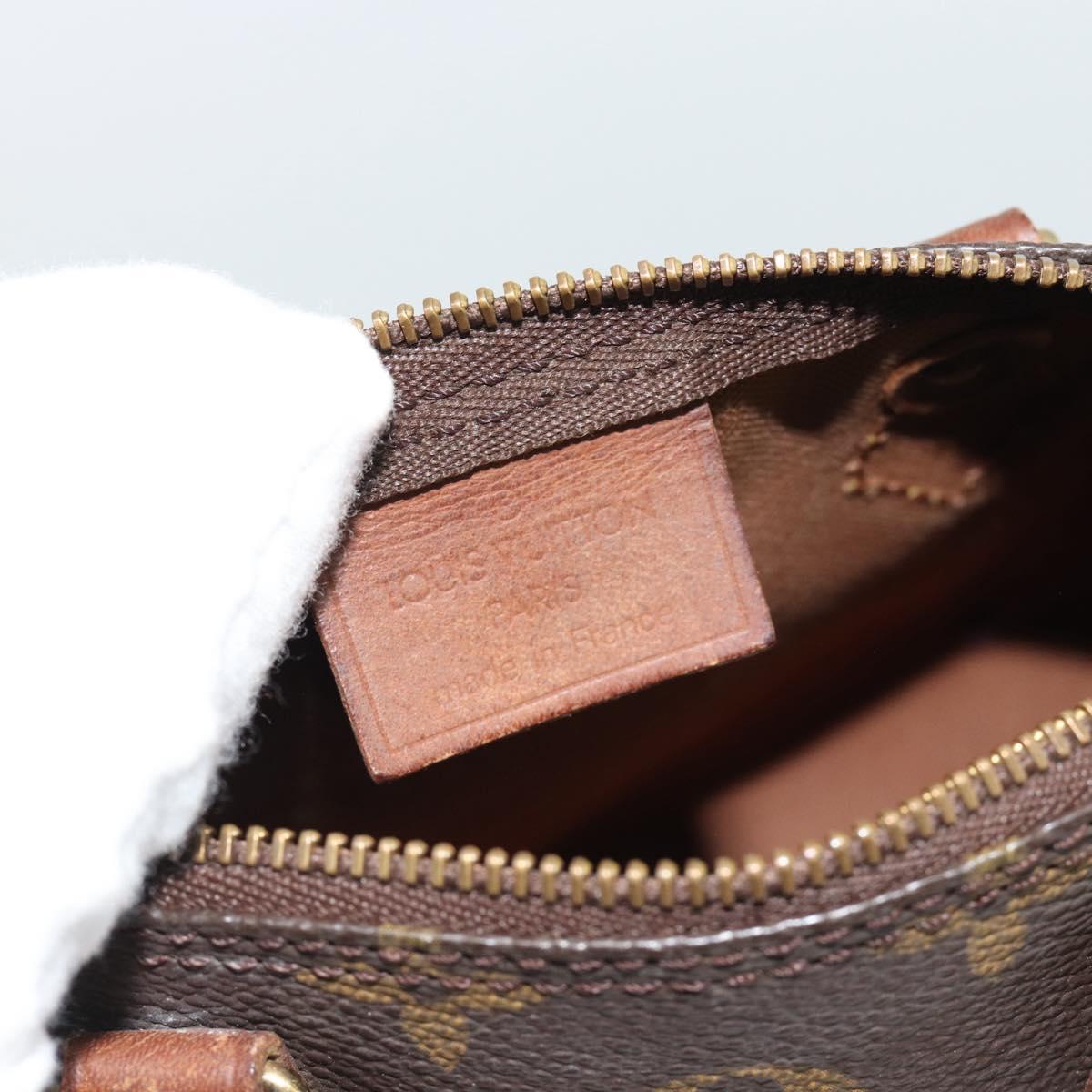 LOUIS VUITTON Monogram Mini Speedy Hand Bag M41534 LV Auth 184836
