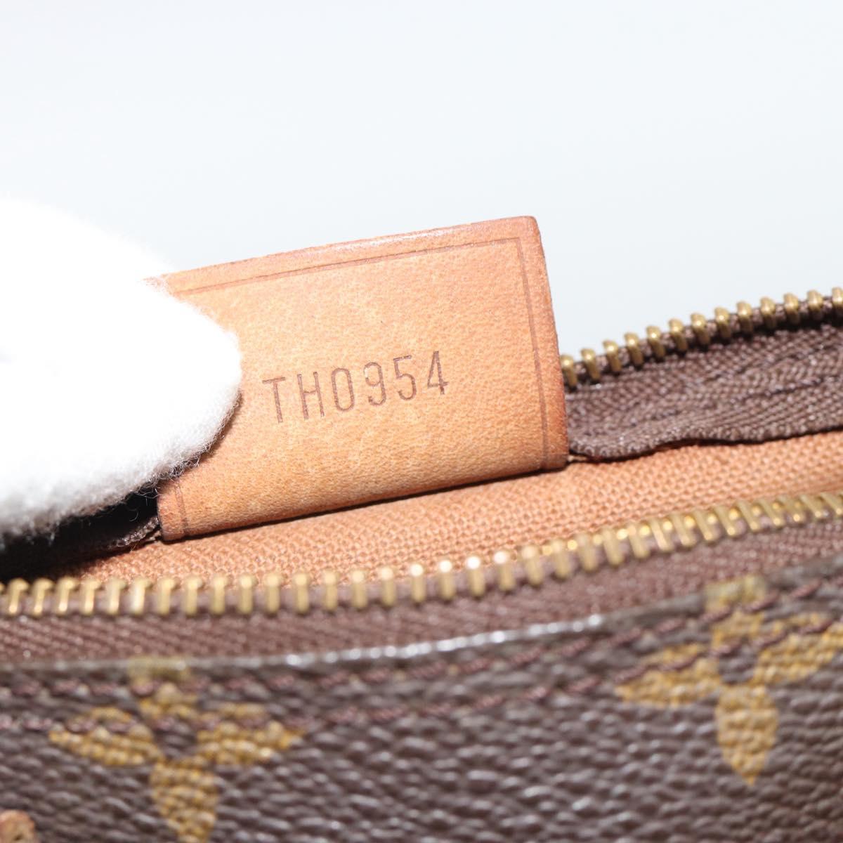 LOUIS VUITTON Monogram Mini Speedy Hand Bag M41534 LV Auth 184836