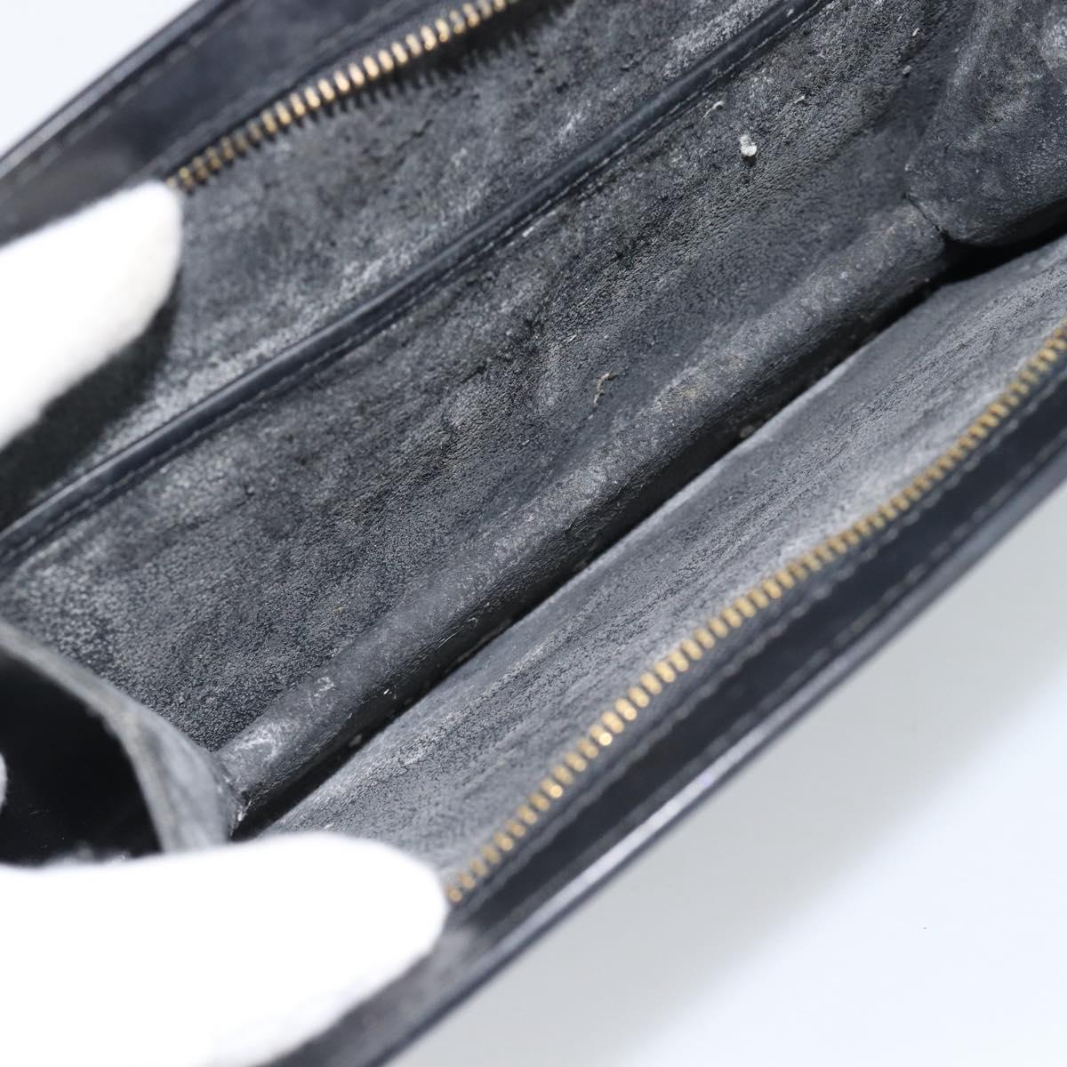 LOUIS VUITTON Epi Trousse Crete Pouch Black M48402 LV Auth 184840