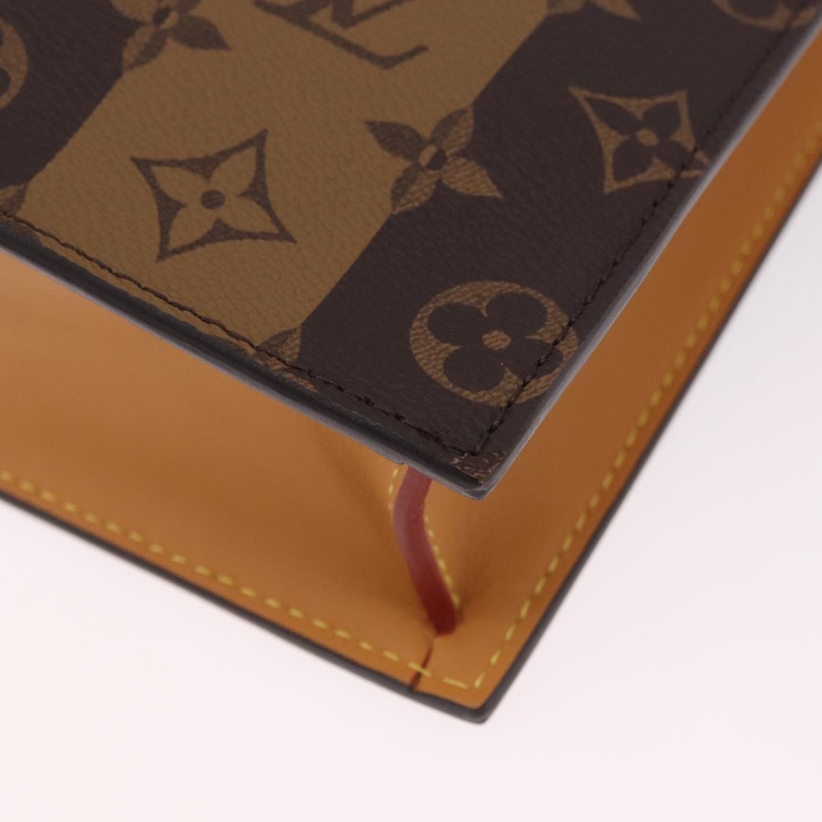 LOUIS VUITTON NIGO LV Squared Sac Plat Messenger Hand Bag M45969 Auth 184841SM
