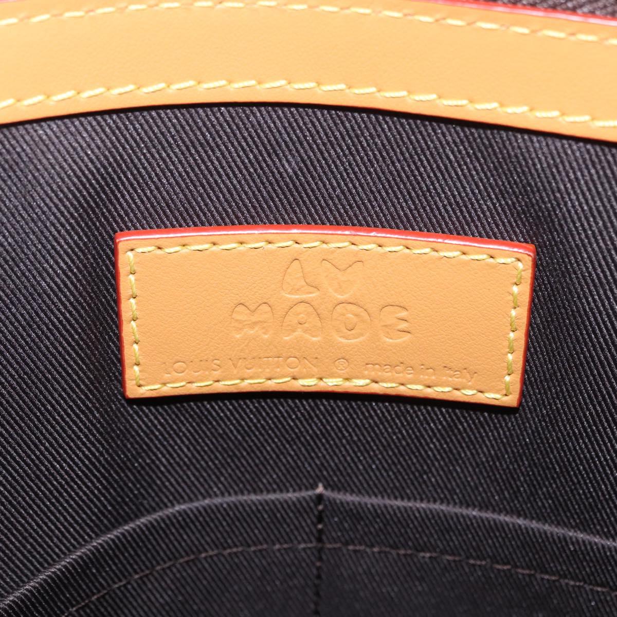 LOUIS VUITTON NIGO LV Squared Sac Plat Messenger Hand Bag M45969 Auth 184841SM