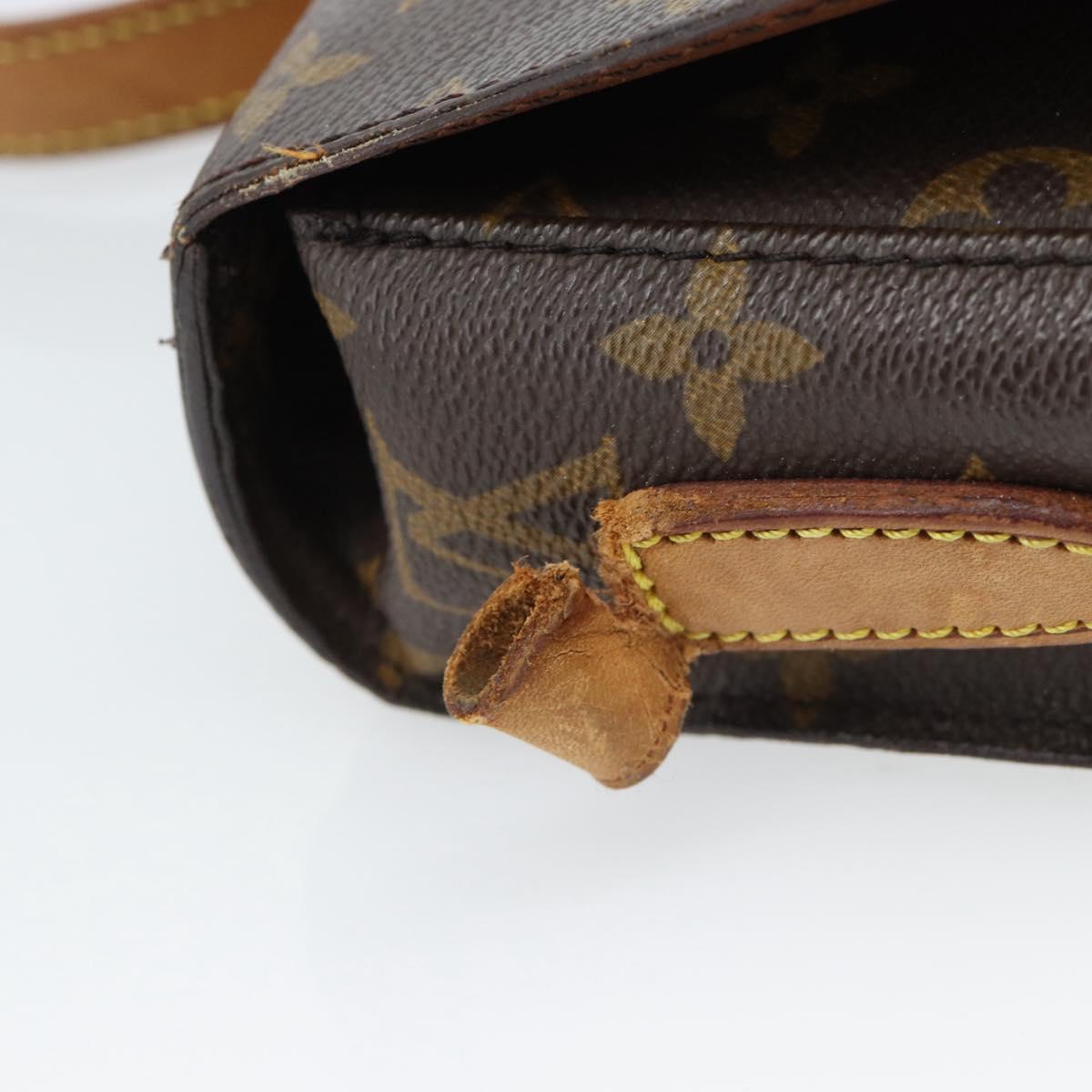 LOUIS VUITTON Monogram Saint Cloud GM Shoulder Bag M51242 LV Auth 184843