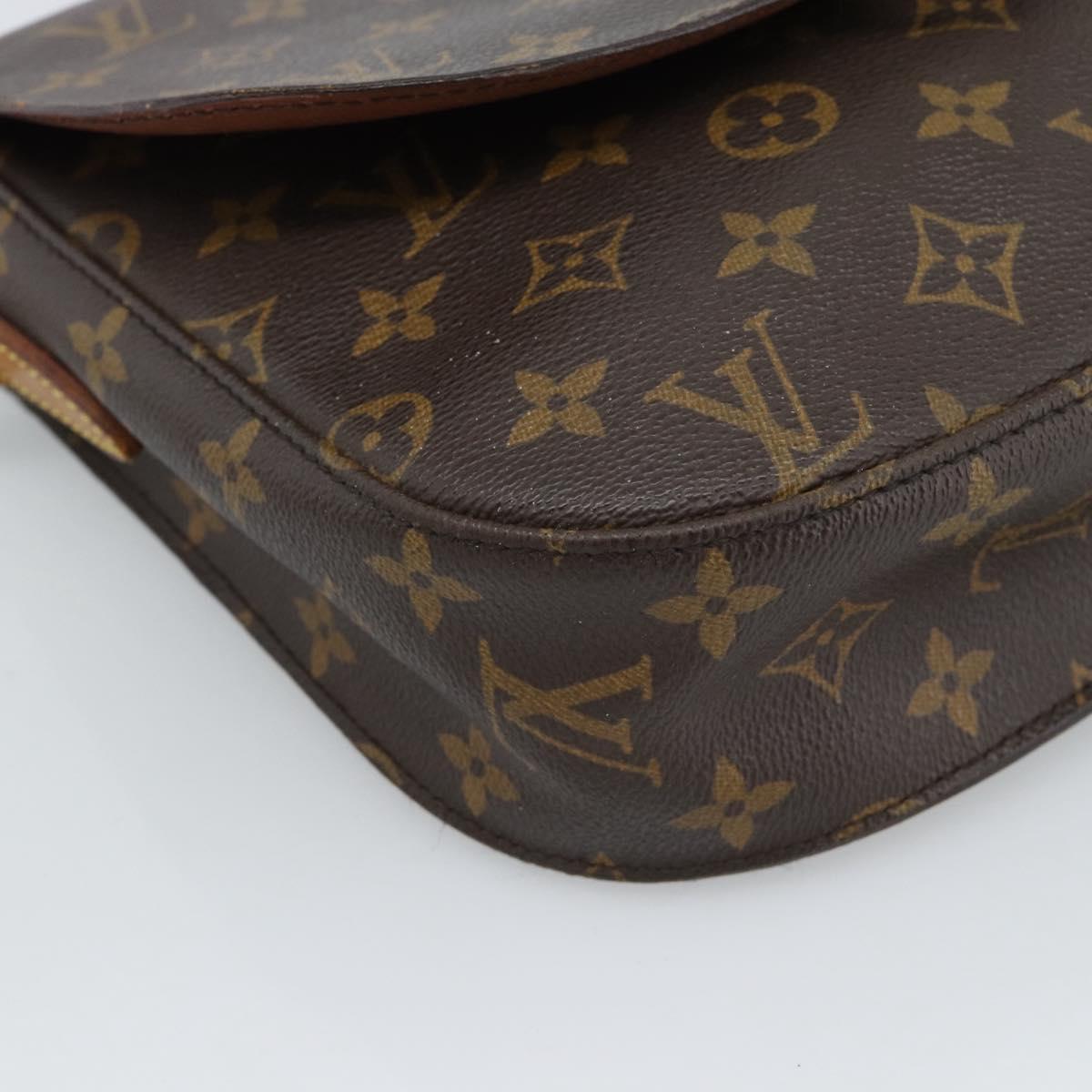LOUIS VUITTON Monogram Saint Cloud GM Shoulder Bag M51242 LV Auth 184843