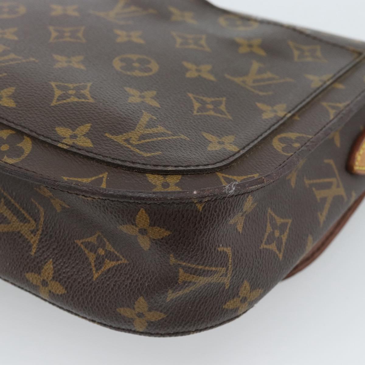 LOUIS VUITTON Monogram Saint Cloud GM Shoulder Bag M51242 LV Auth 184843