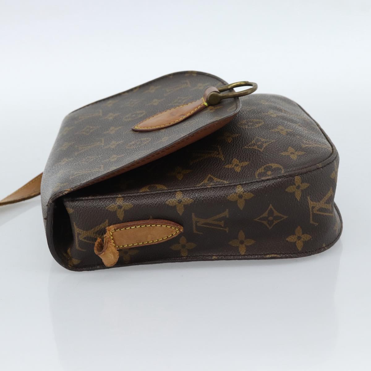 LOUIS VUITTON Monogram Saint Cloud GM Shoulder Bag M51242 LV Auth 184843