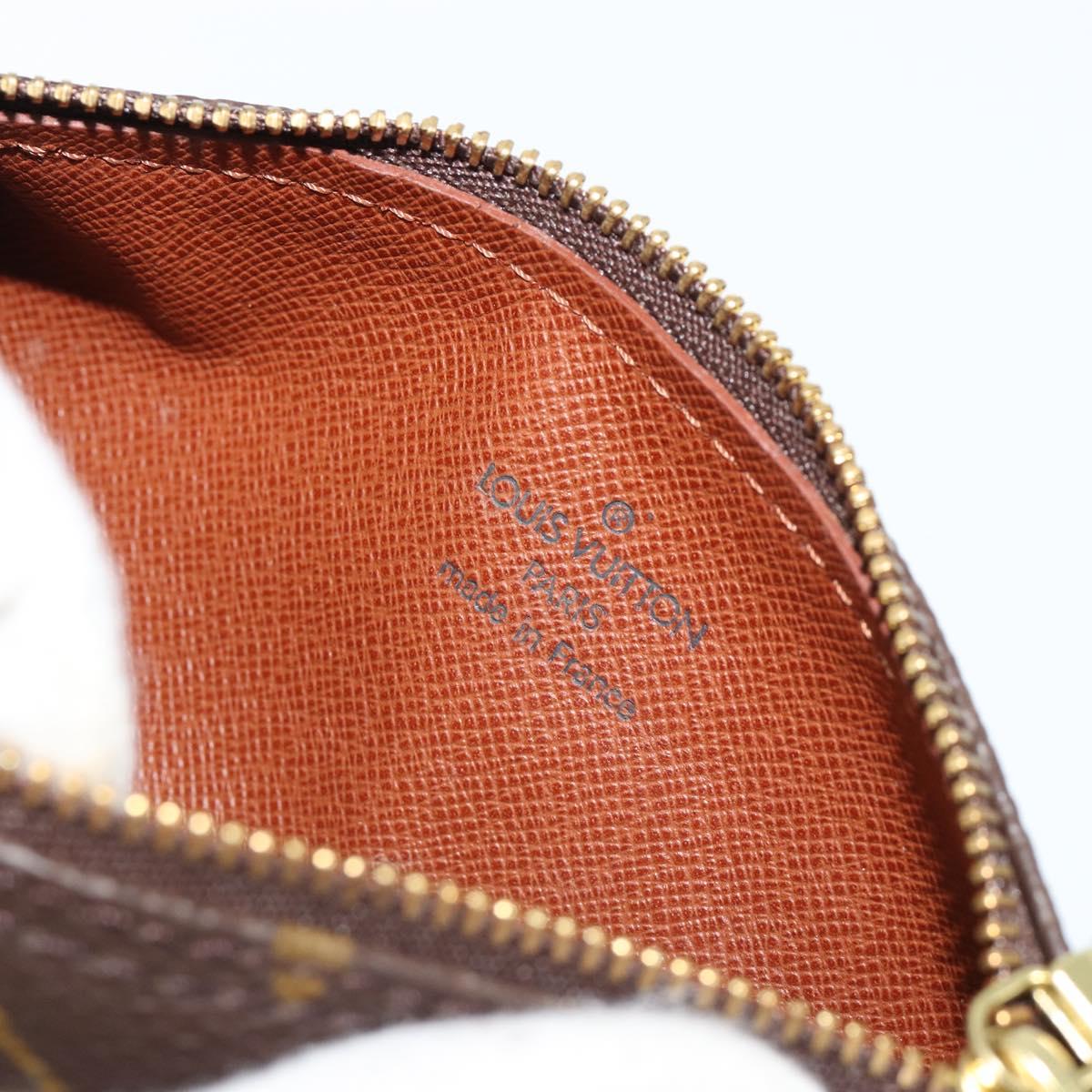 LOUIS VUITTON Monogram Papillon Pouch LV Auth 184850