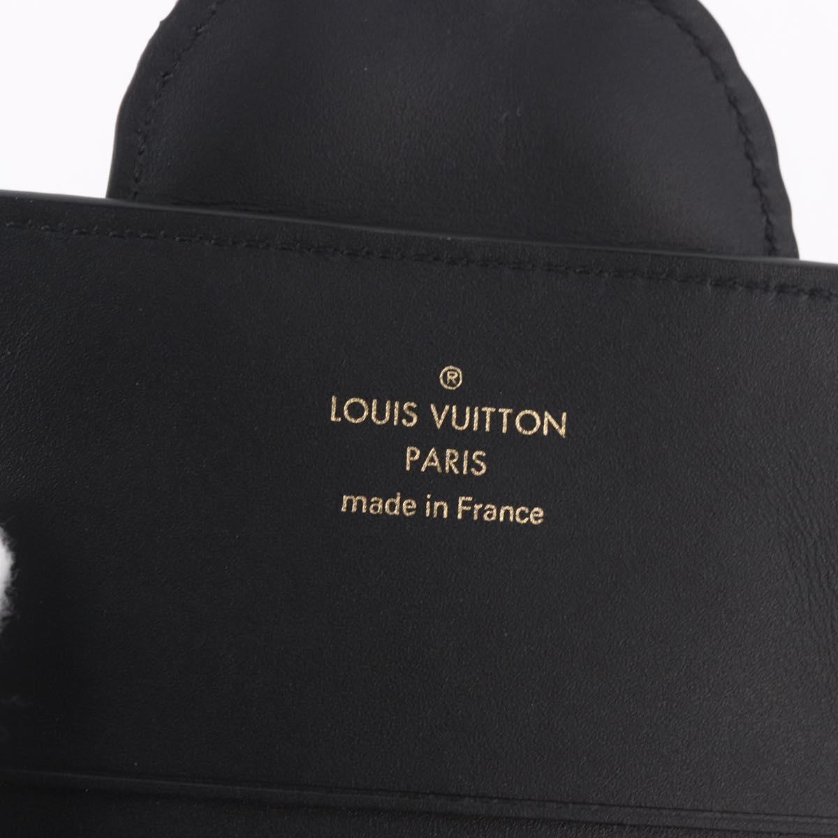 LOUIS VUITTON Catgram Dog Card Holder Card Case Gray M63897 LV Auth 184876SAM
