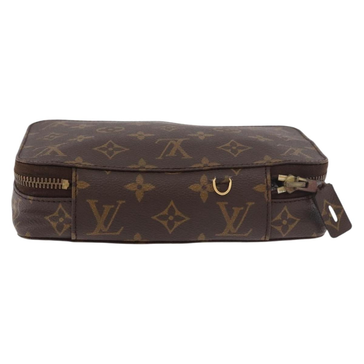 LOUIS VUITTON Monogram Posh Monte Carlo Jewelry Box M47350 LV Auth 184878