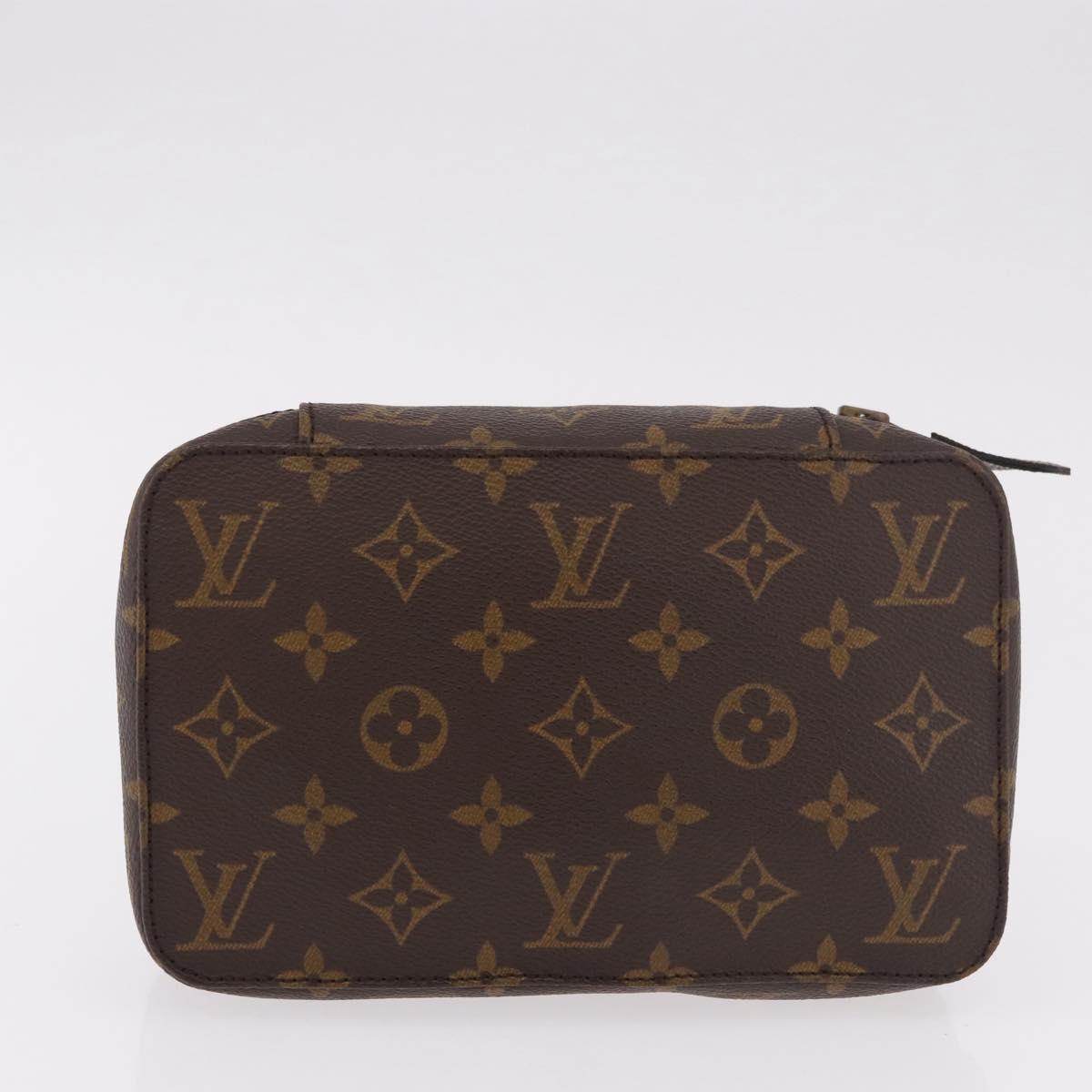 LOUIS VUITTON Monogram Posh Monte Carlo Jewelry Box M47350 LV Auth 184878