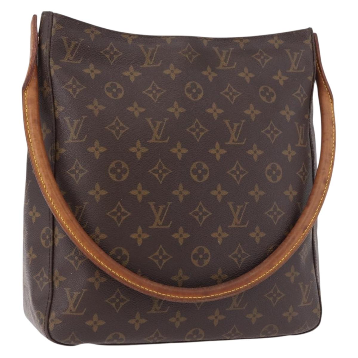 LOUIS VUITTON Monogram Looping GM Shoulder Bag M51145 LV Auth 184884