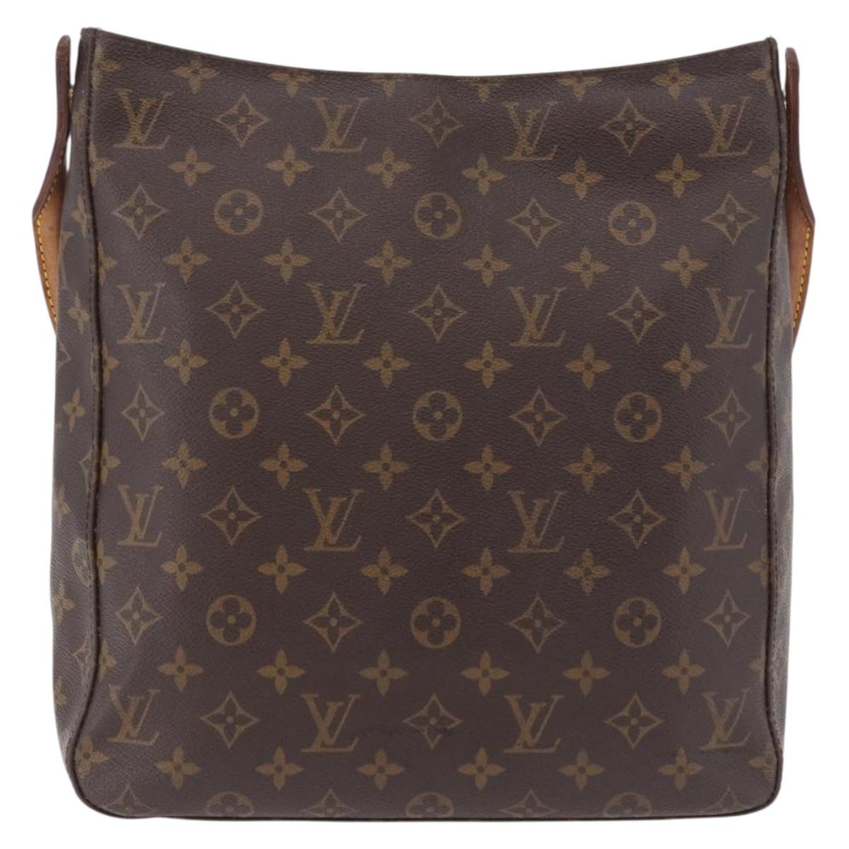 LOUIS VUITTON Monogram Looping GM Shoulder Bag M51145 LV Auth 184884