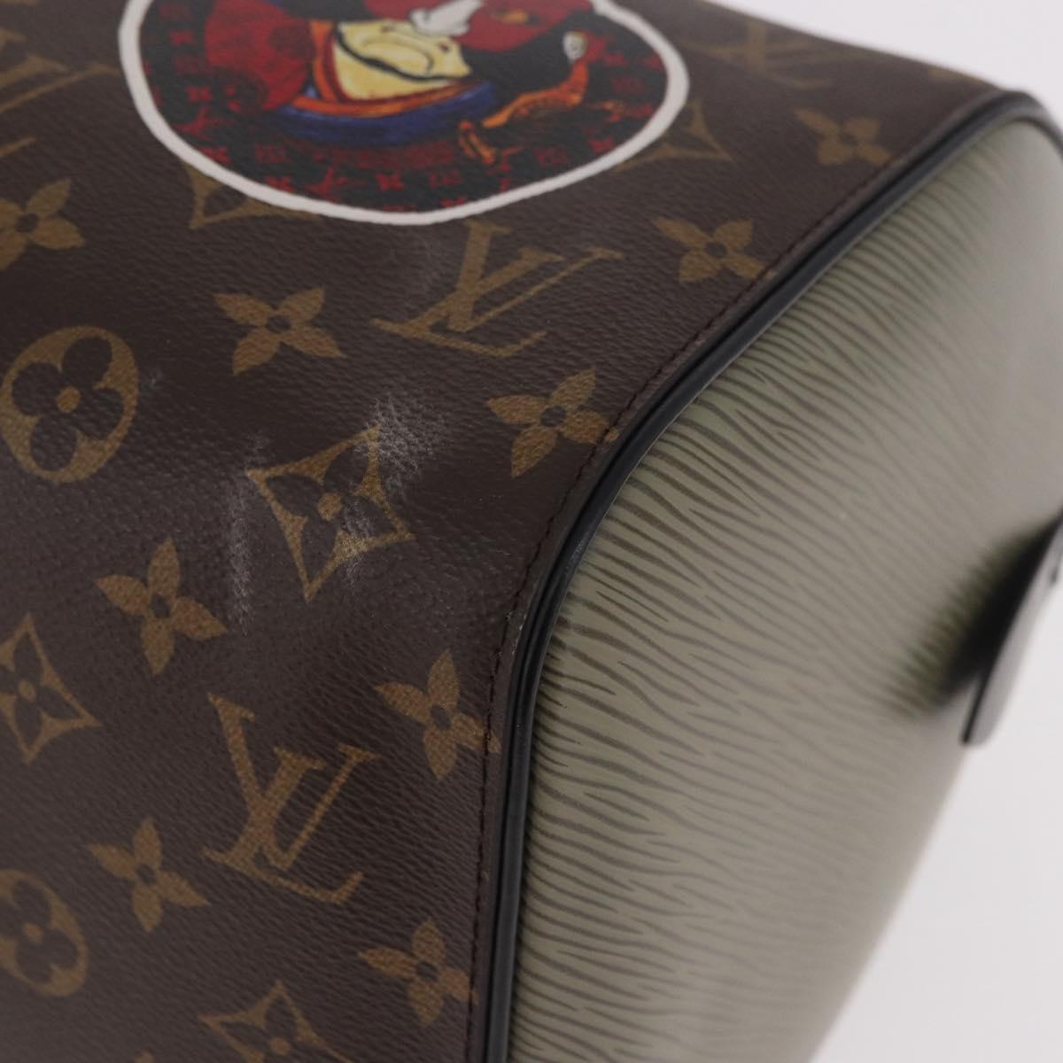 LOUIS VUITTON Monogram Kabuki Kansai Speedy 30 Hand Bag M43505 LV Auth 184886SM