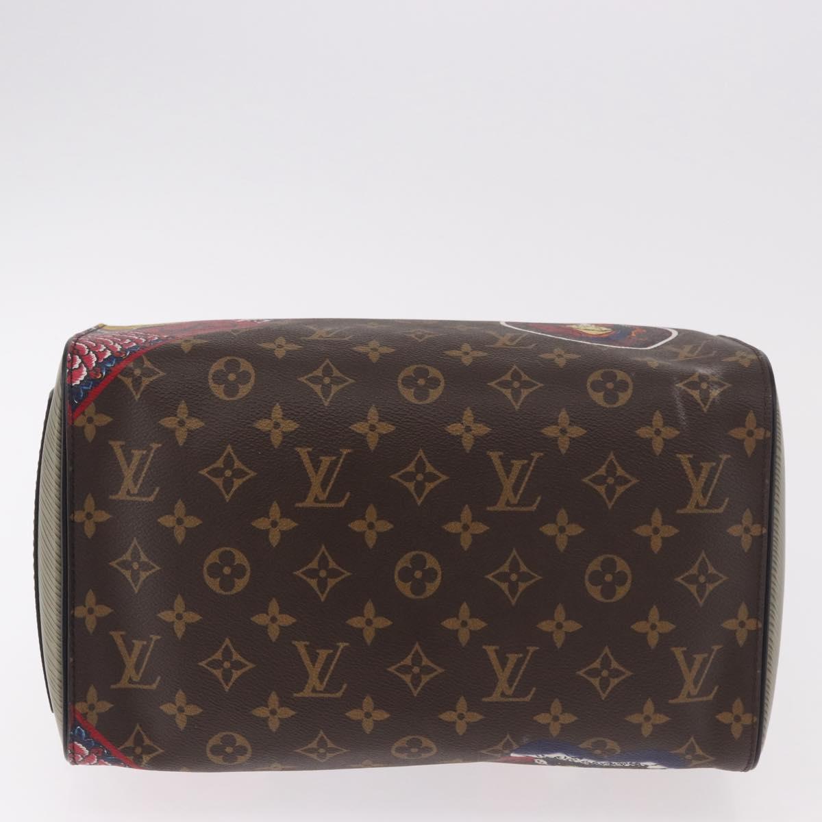 LOUIS VUITTON Monogram Kabuki Kansai Speedy 30 Hand Bag M43505 LV Auth 184886SM