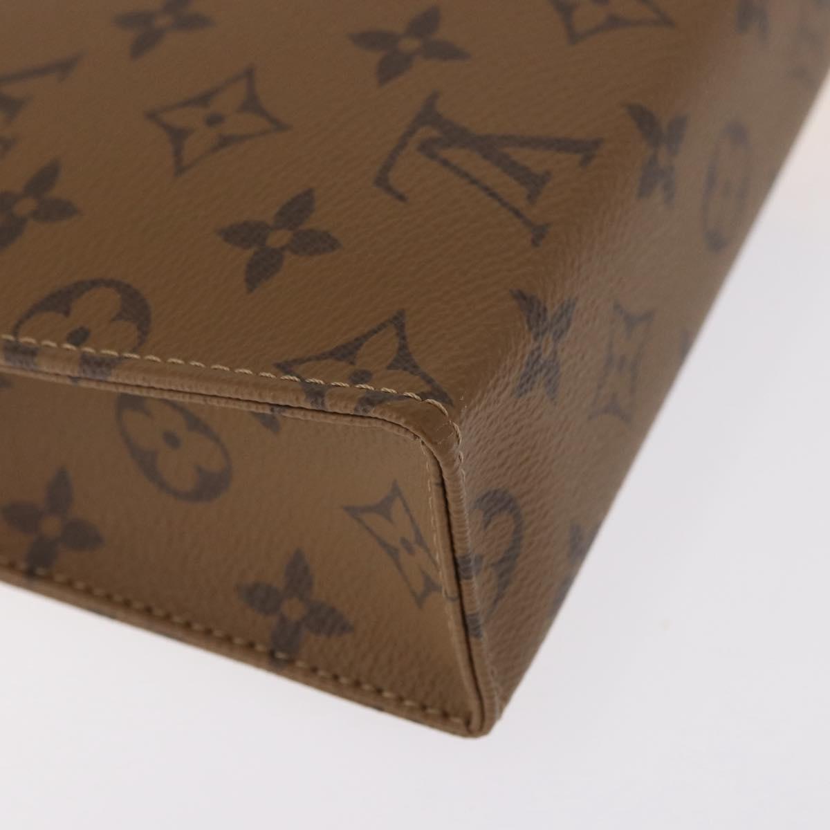 LOUIS VUITTON Monogram Reverse Trio Posh Toilette Clutch M11254 LV Auth 184887SM