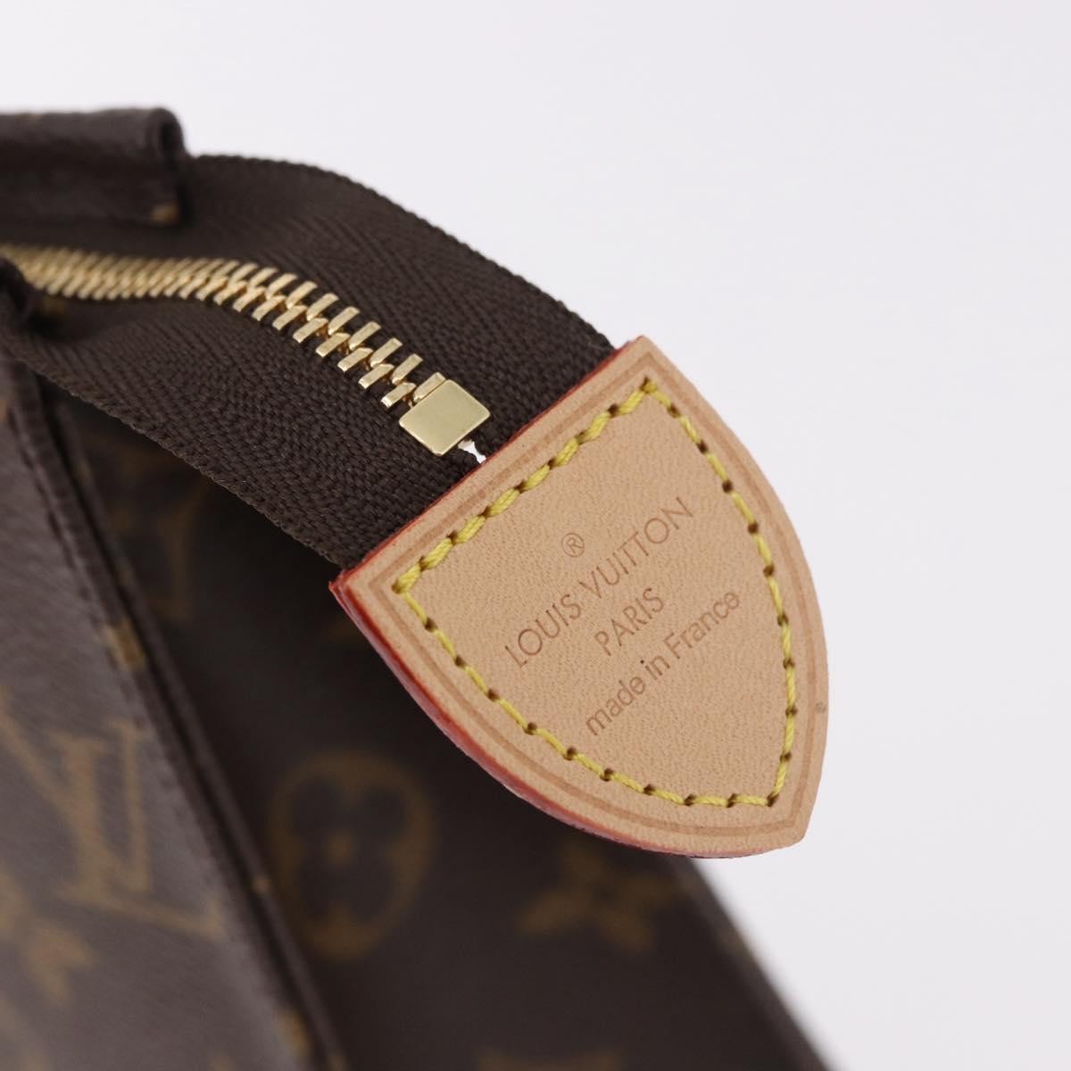 LOUIS VUITTON Monogram Reverse Trio Posh Toilette Clutch M11254 LV Auth 184887SM