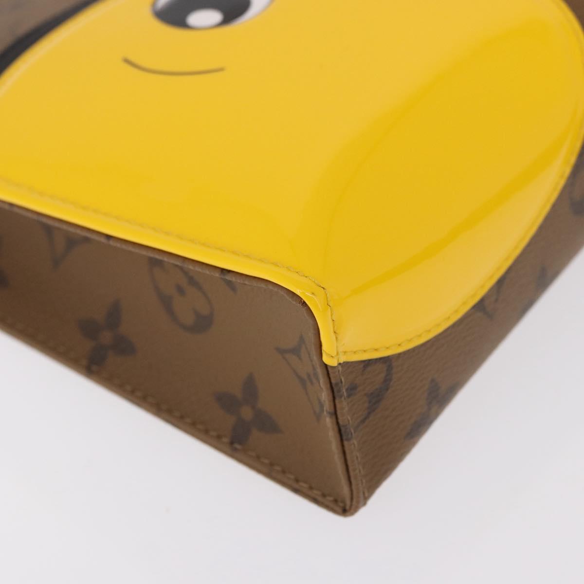 LOUIS VUITTON Monogram Reverse Trio Posh Toilette Clutch M11254 LV Auth 184887SM