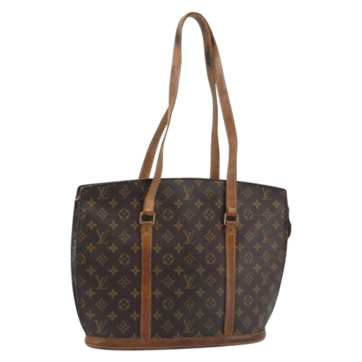 LOUIS VUITTON Monogram Babylone Tote Bag M51102 LV Auth 184889