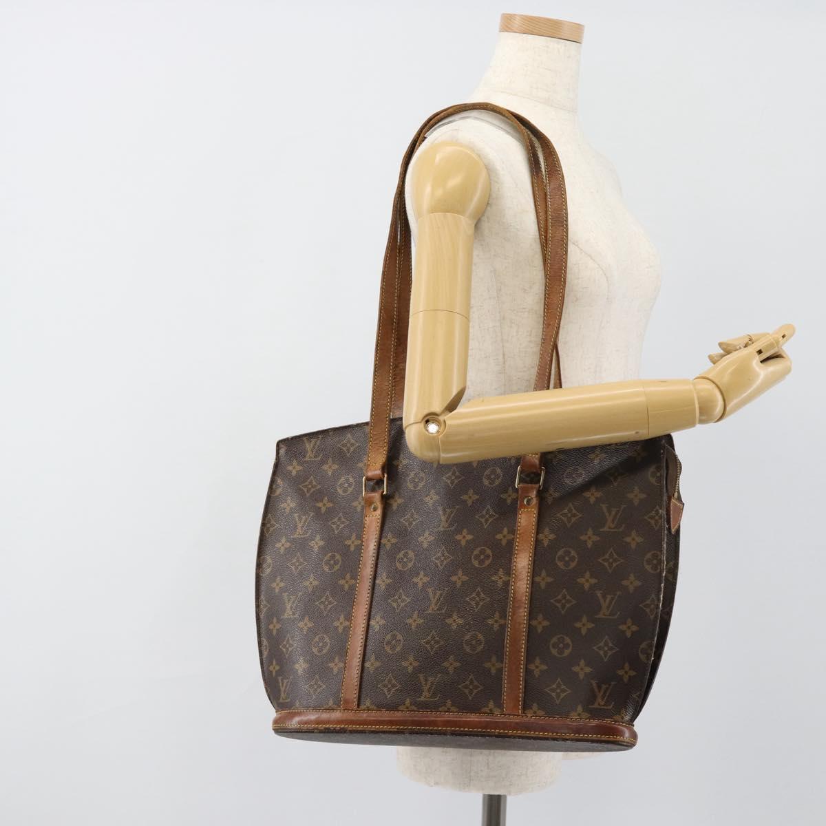 LOUIS VUITTON Monogram Babylone Tote Bag M51102 LV Auth 184889