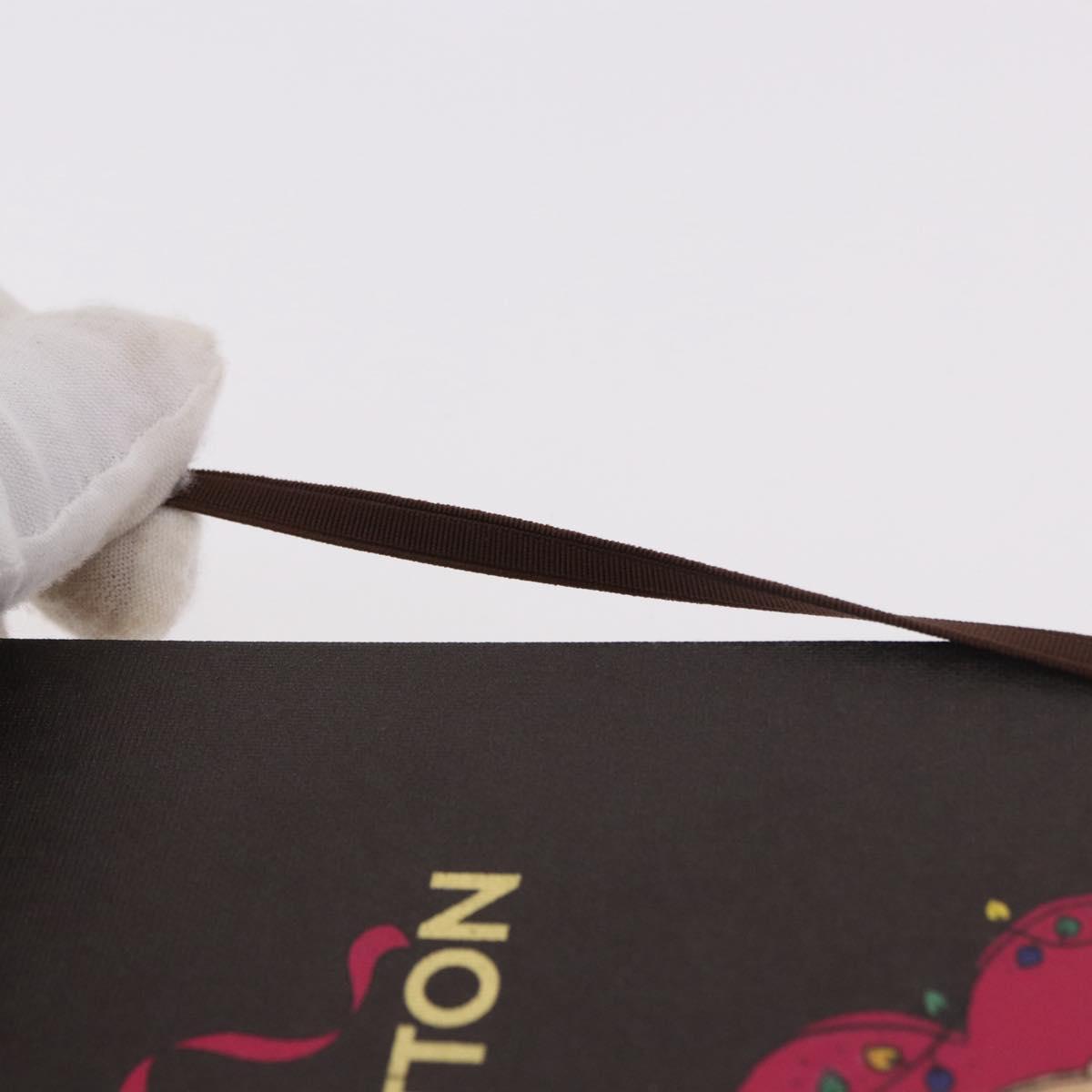 LOUIS VUITTON Monogram Vivienne Notebook MM Jane & Sticker GI1485 Auth 184901M