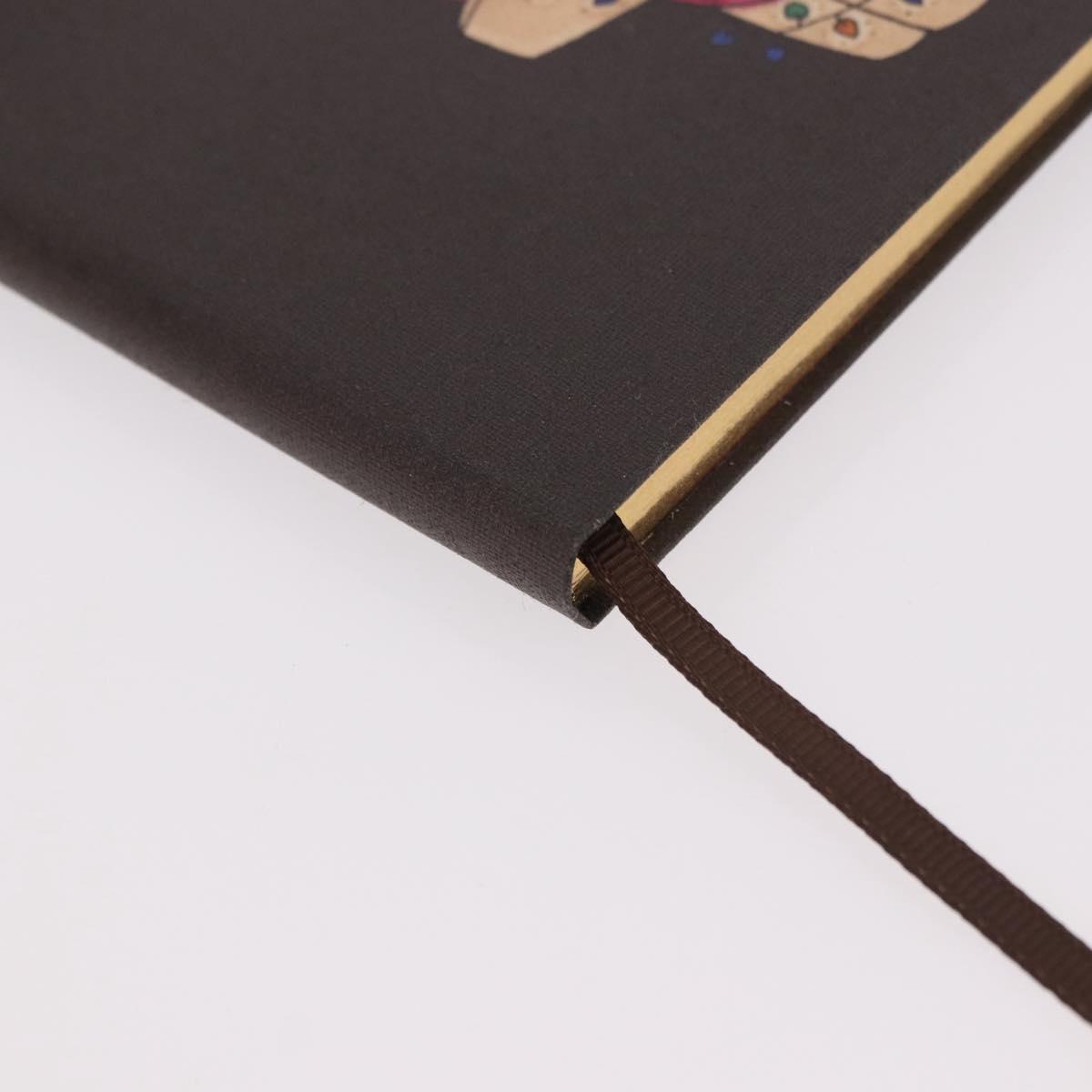 LOUIS VUITTON Monogram Vivienne Notebook MM Jane & Sticker GI1485 Auth 184901M