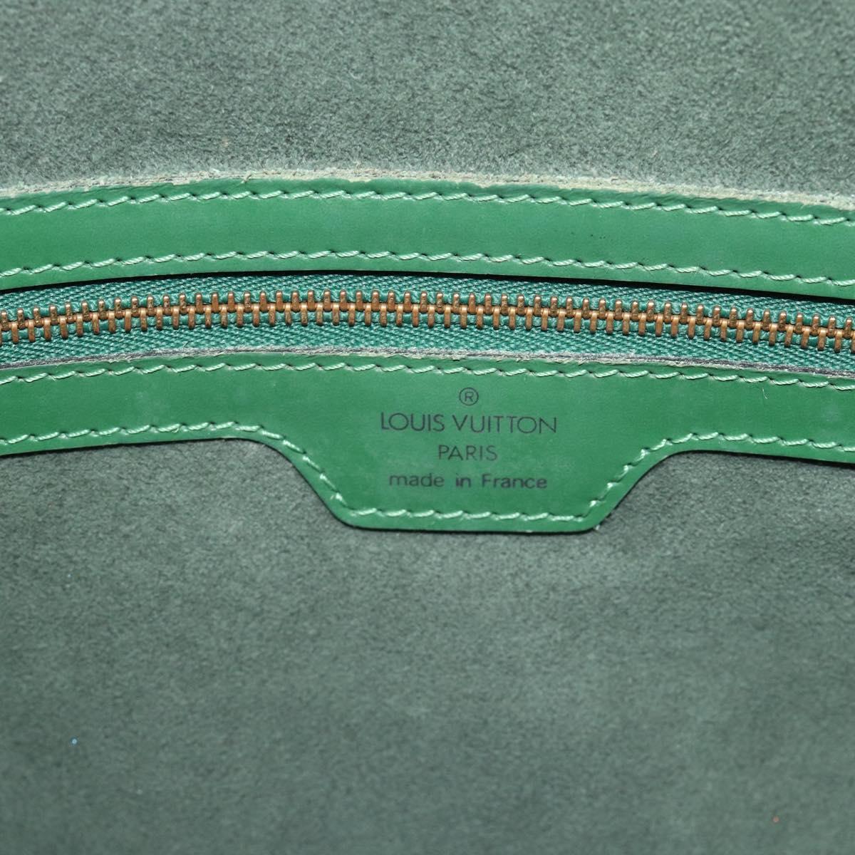 LOUIS VUITTON Epi Lussac Shoulder Bag Green M52284 LV Auth 184911