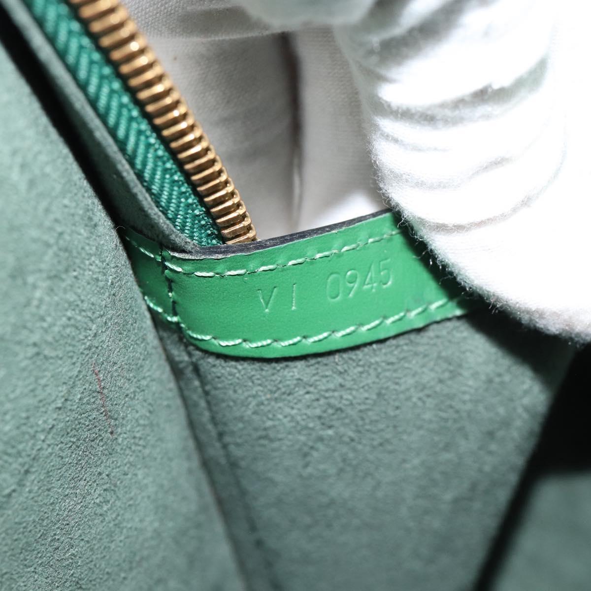LOUIS VUITTON Epi Lussac Shoulder Bag Green M52284 LV Auth 184911