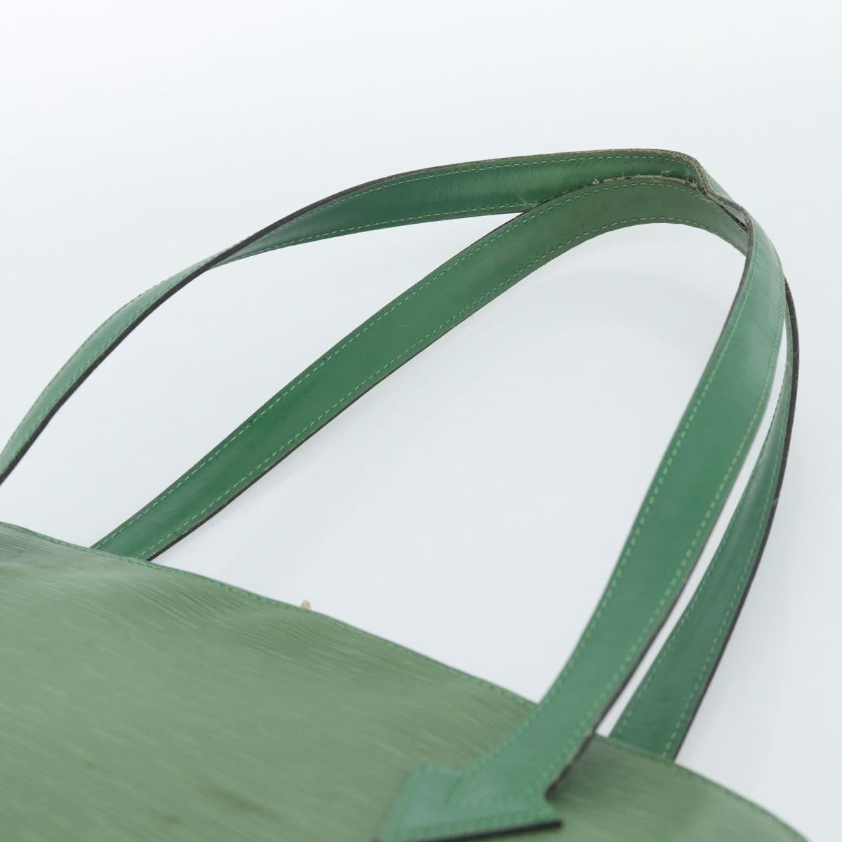 LOUIS VUITTON Epi Lussac Shoulder Bag Green M52284 LV Auth 184911