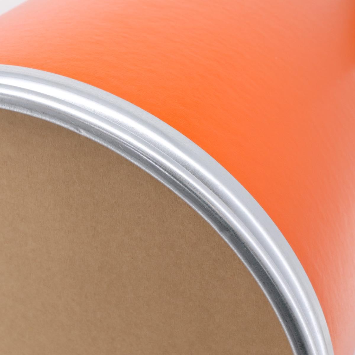 HERMES Saddle Box metal Orange 800108E Auth 184918M