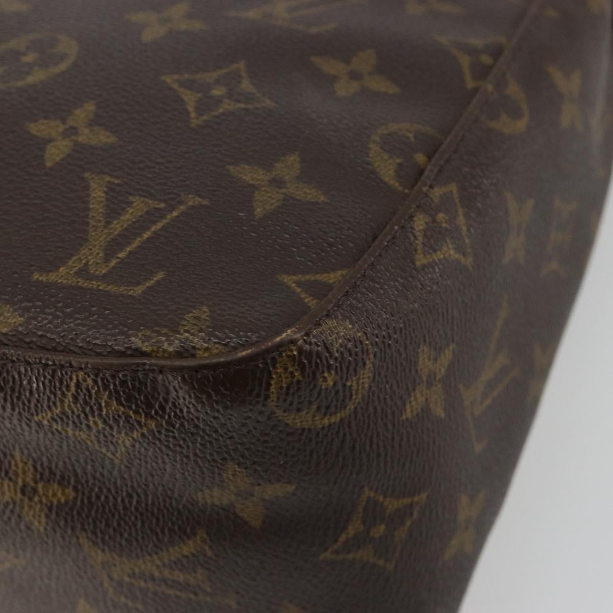 LOUIS VUITTON Monogram Looping MM Shoulder Bag M51146 LV Auth 184921