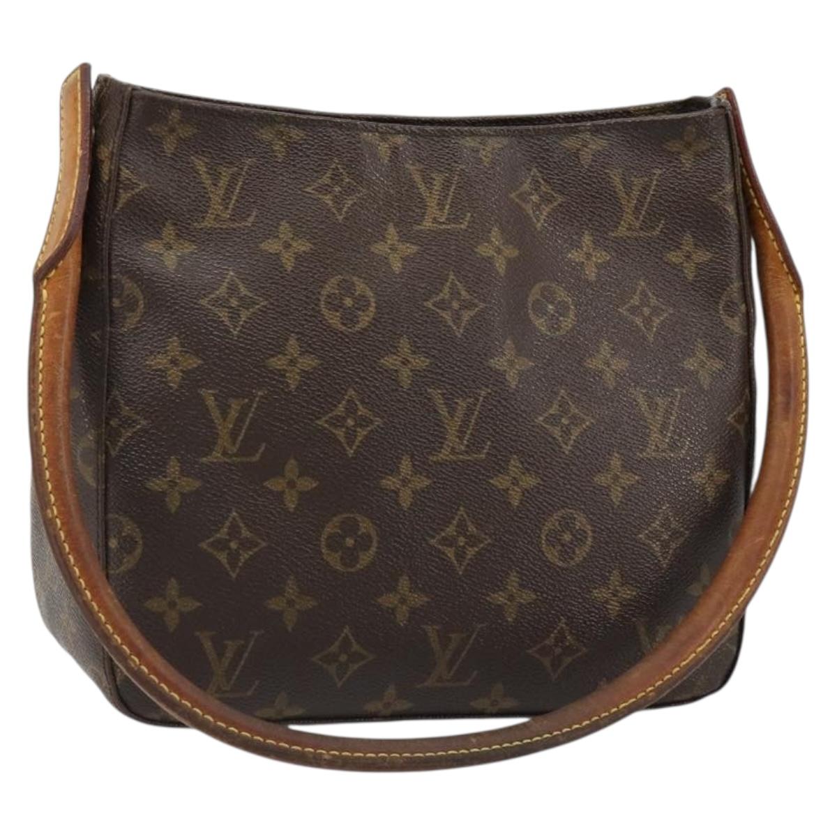 LOUIS VUITTON Monogram Looping MM Shoulder Bag M51146 LV Auth 184921