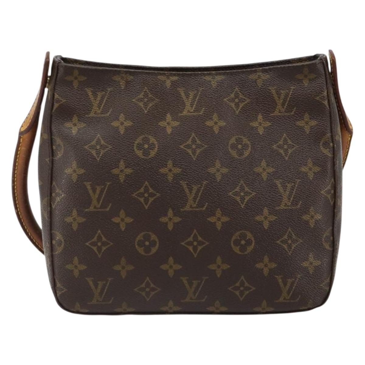 LOUIS VUITTON Monogram Looping MM Shoulder Bag M51146 LV Auth 184921