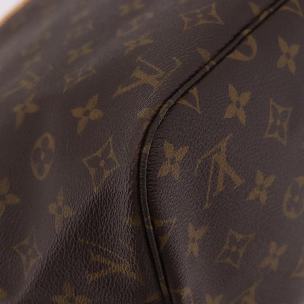 LOUIS VUITTON Monogram Neverfull MM Tote Bag M40156 LV Auth 184923A
