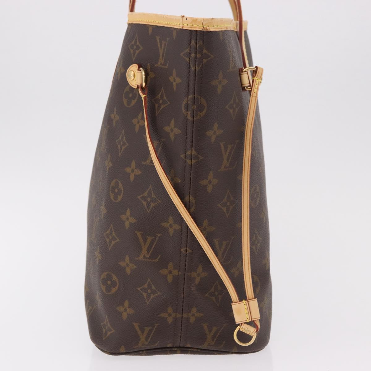 LOUIS VUITTON Monogram Neverfull MM Tote Bag M40156 LV Auth 184923A