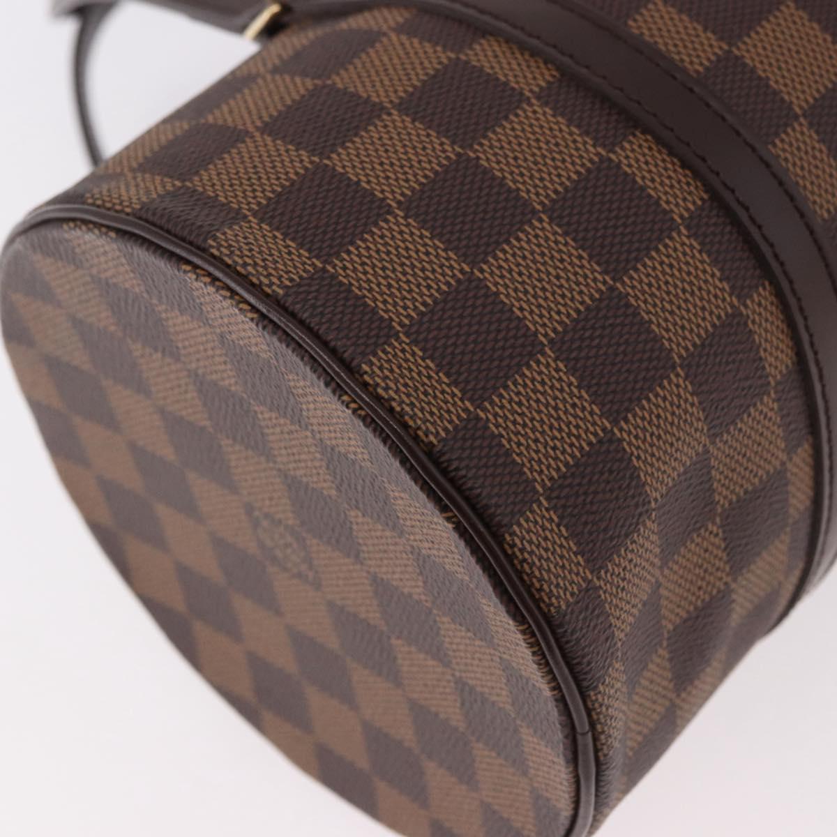 LOUIS VUITTON Damier Ebene Papillon 30 Hand Bag N51303 LV Auth 184940V