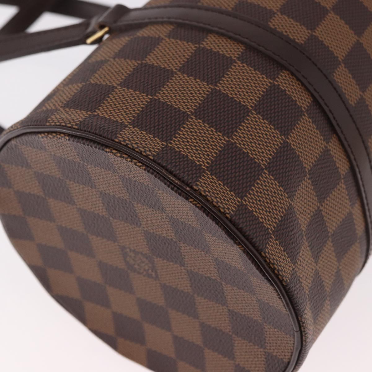 LOUIS VUITTON Damier Ebene Papillon 30 Hand Bag N51303 LV Auth 184940V