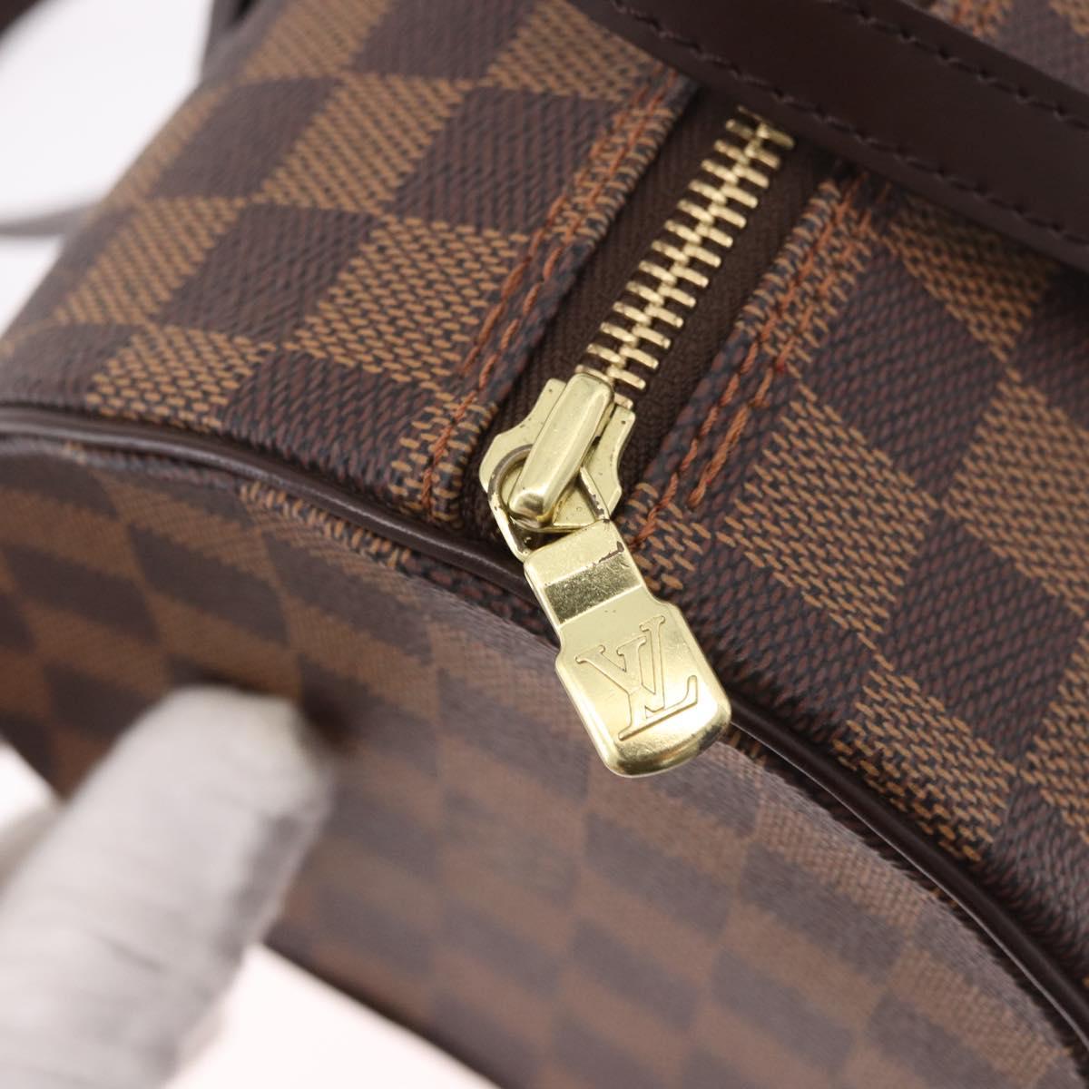 LOUIS VUITTON Damier Ebene Papillon 30 Hand Bag N51303 LV Auth 184940V