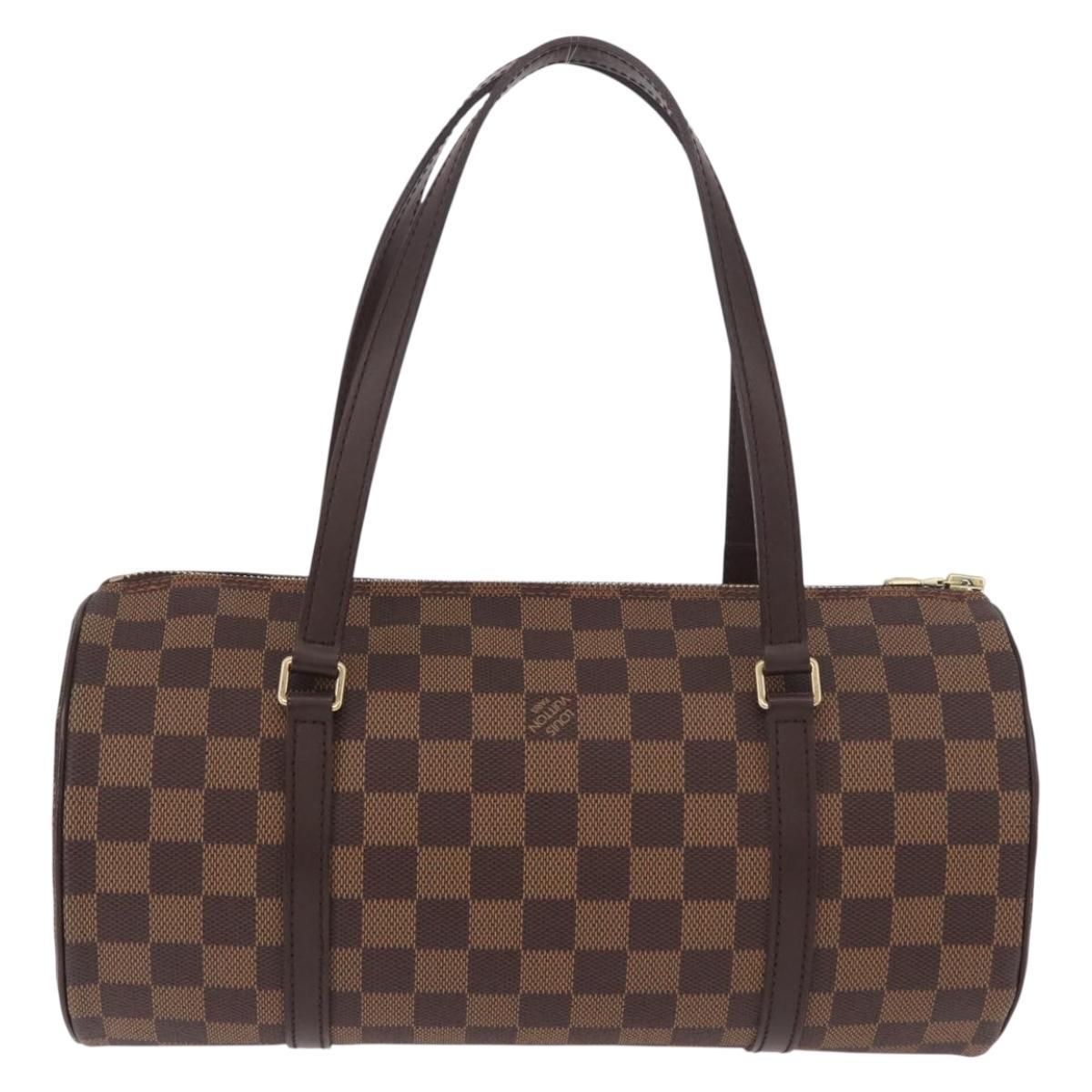 LOUIS VUITTON Damier Ebene Papillon 30 Hand Bag N51303 LV Auth 184940V