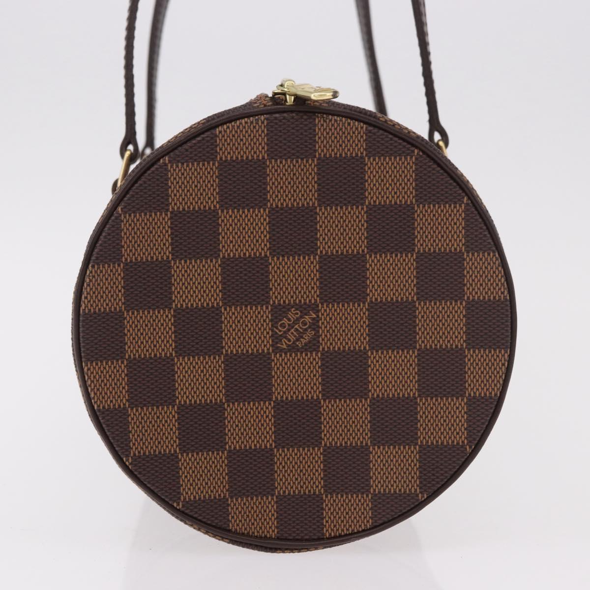 LOUIS VUITTON Damier Ebene Papillon 30 Hand Bag N51303 LV Auth 184940V