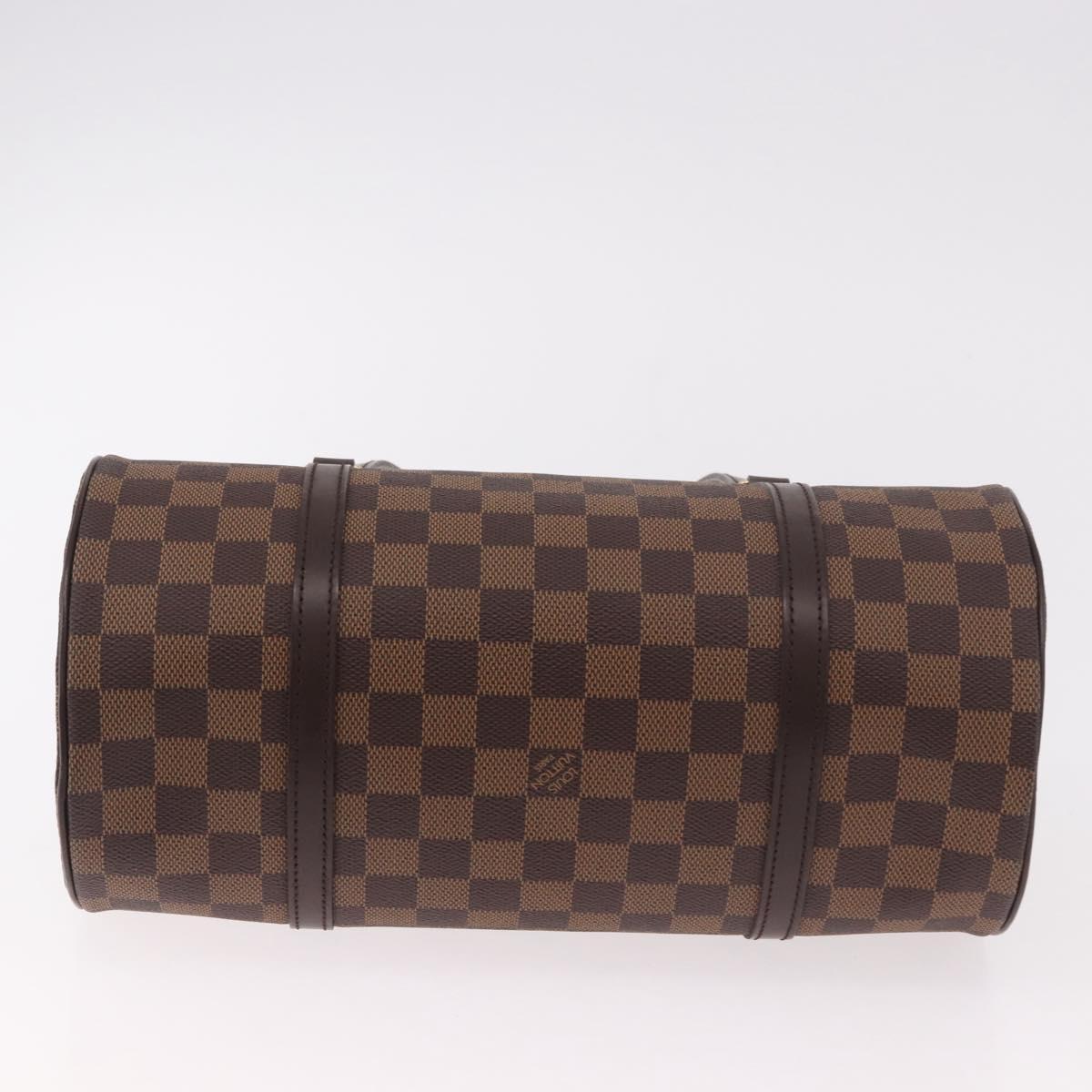 LOUIS VUITTON Damier Ebene Papillon 30 Hand Bag N51303 LV Auth 184940V